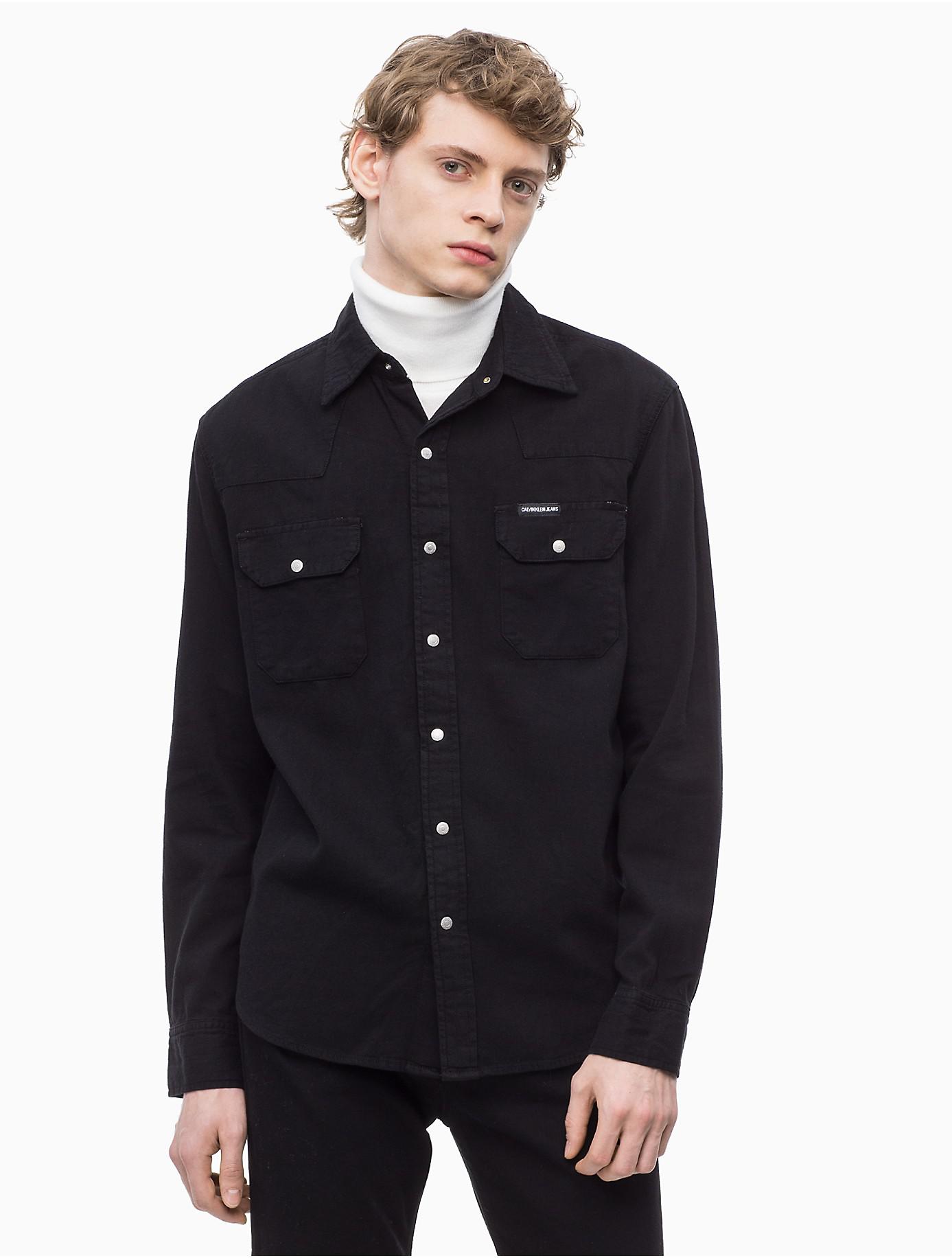 calvin klein jeans western shirt