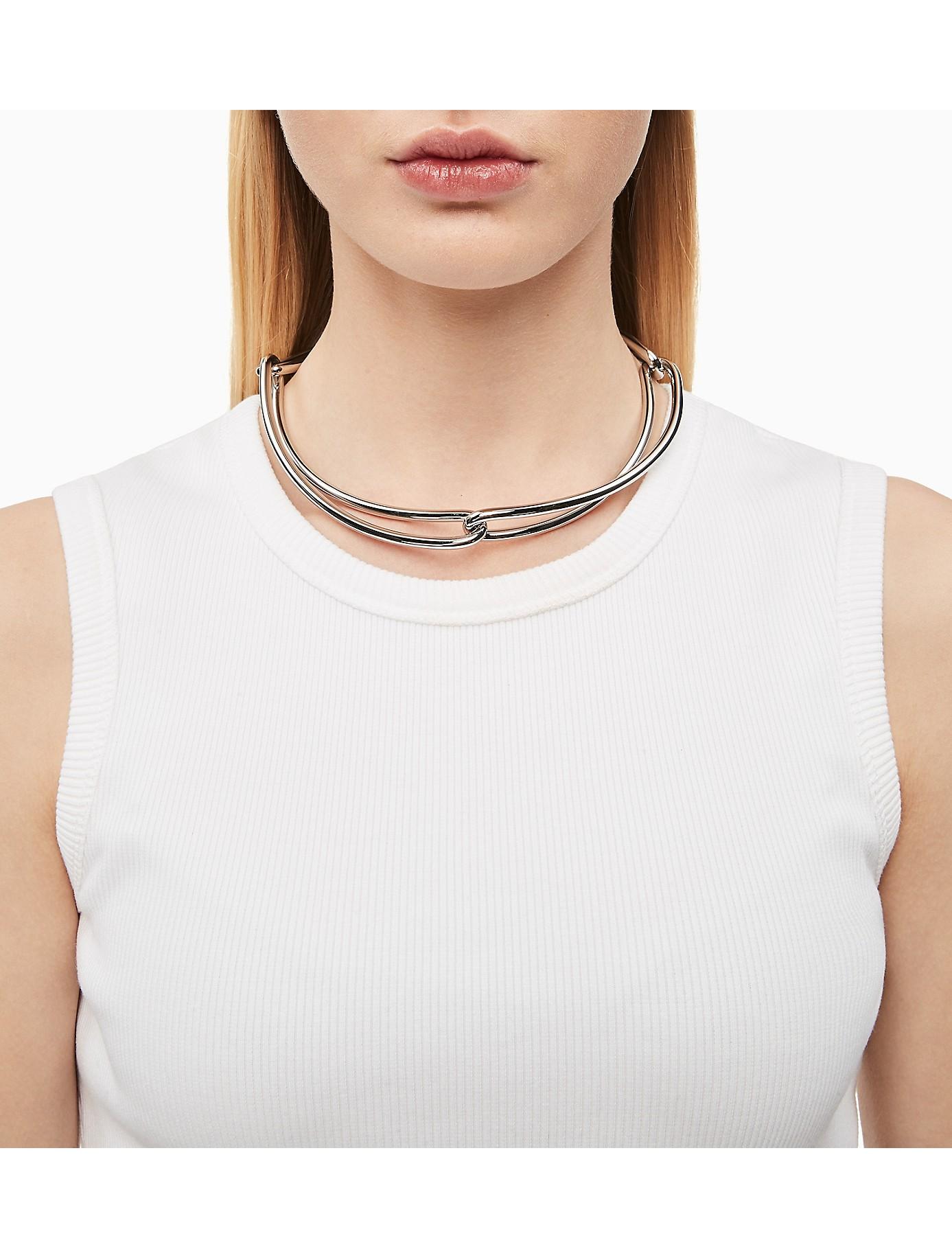 calvin klein choker necklace Online shopping has never been as easy!