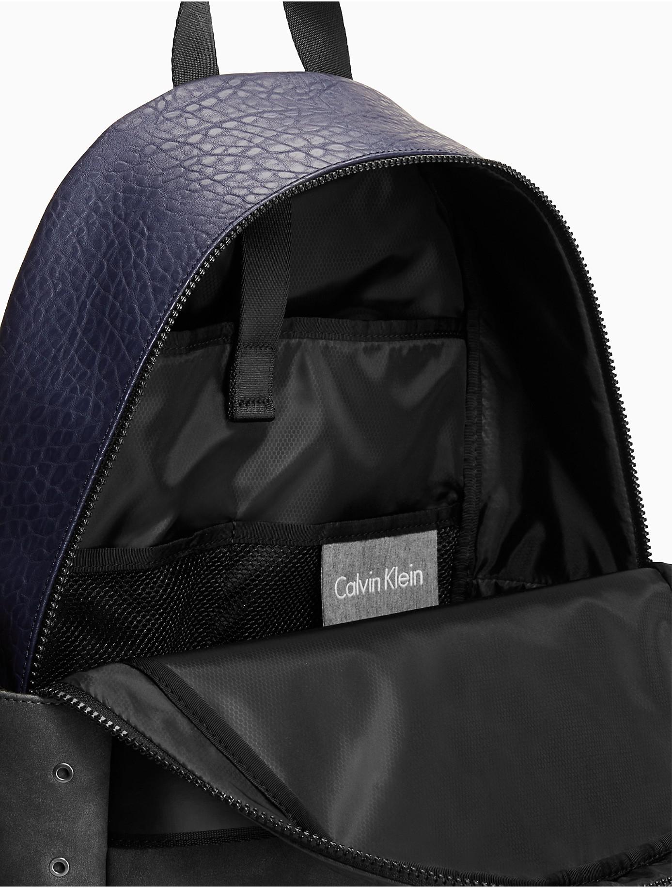 Calvin Klein Pebble Medium Campus Backpack in Blue for Men - Lyst