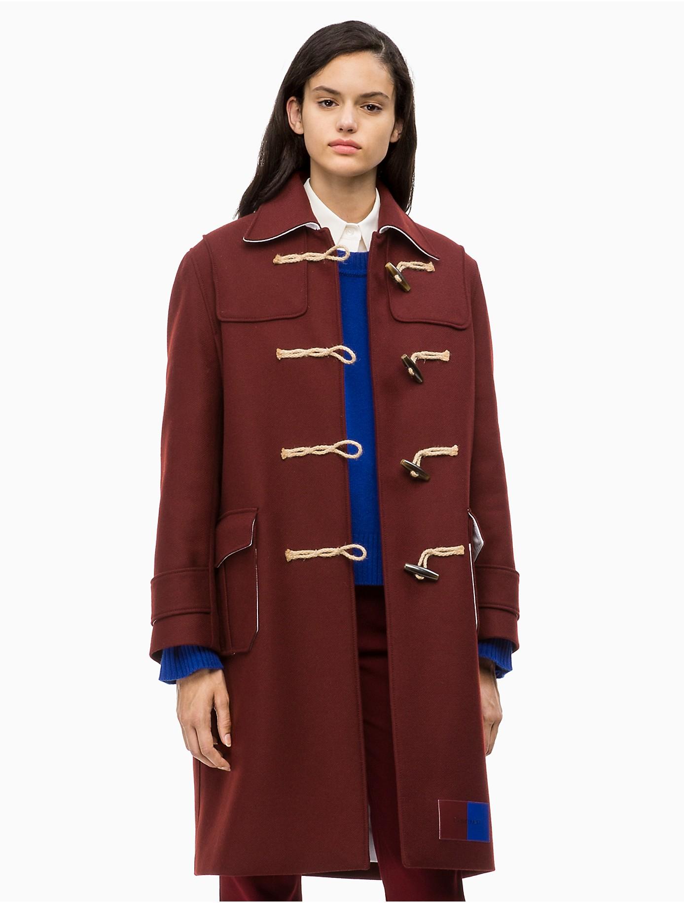Calvin klein duffle coat Clearance