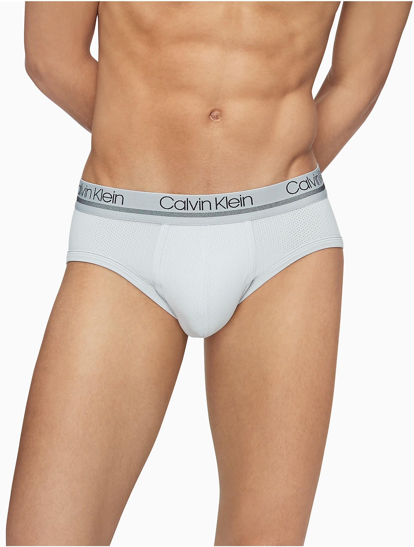 Calvin Klein Ck Active Mesh Micro Brief in Gray for Men | Lyst