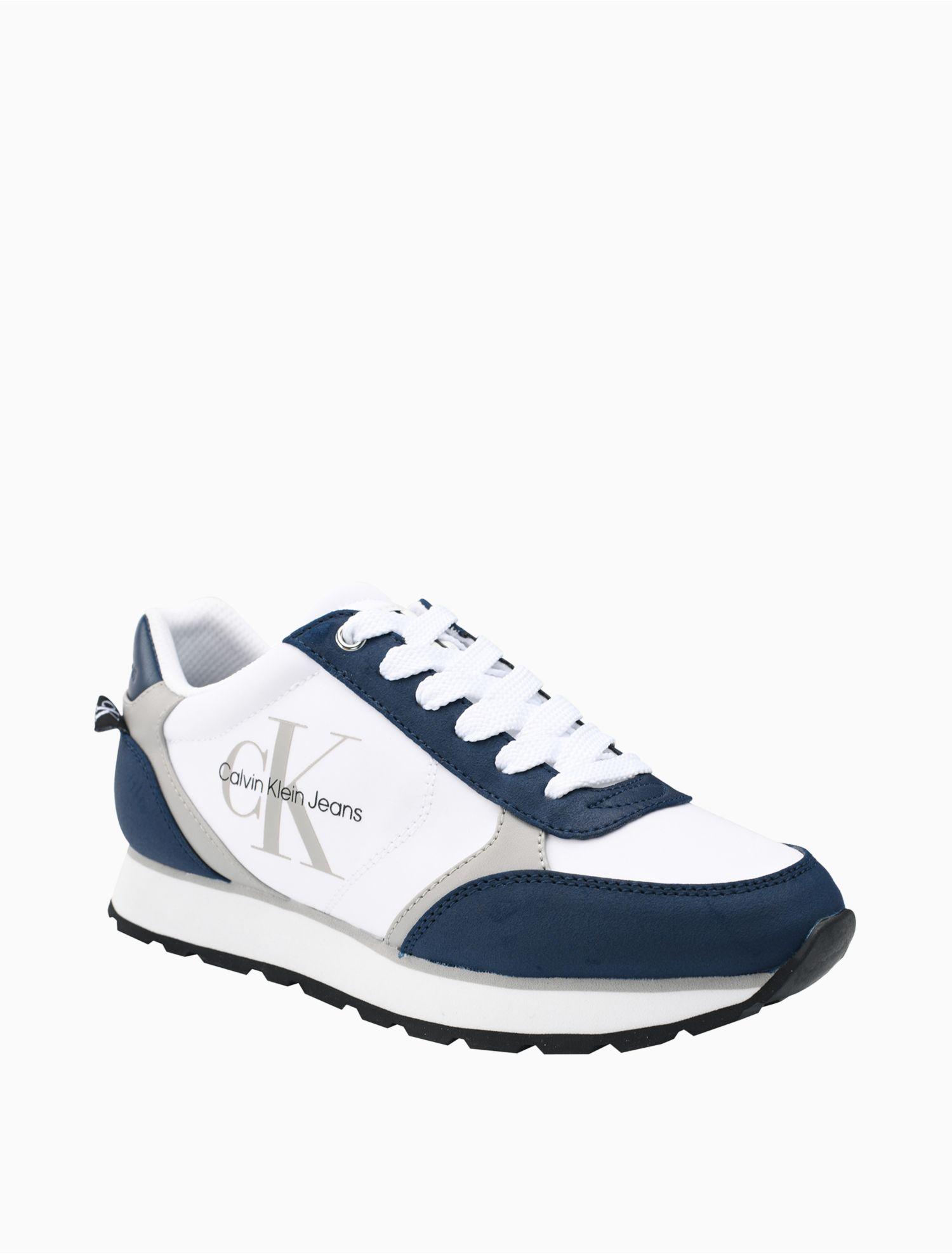 Calvin Klein Cayle Logo Sneaker in Blue | Lyst