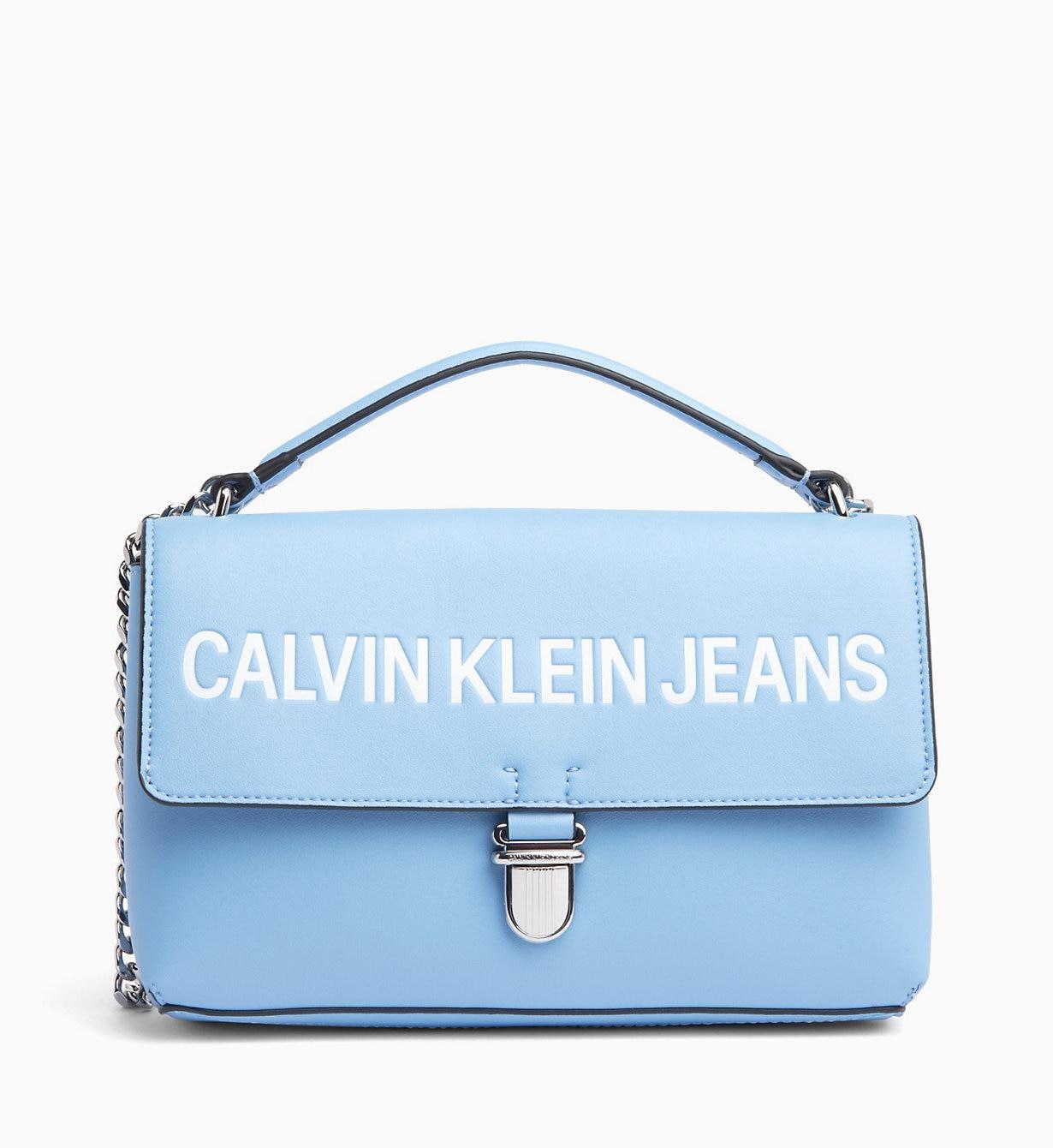 calvin klein blue handbag