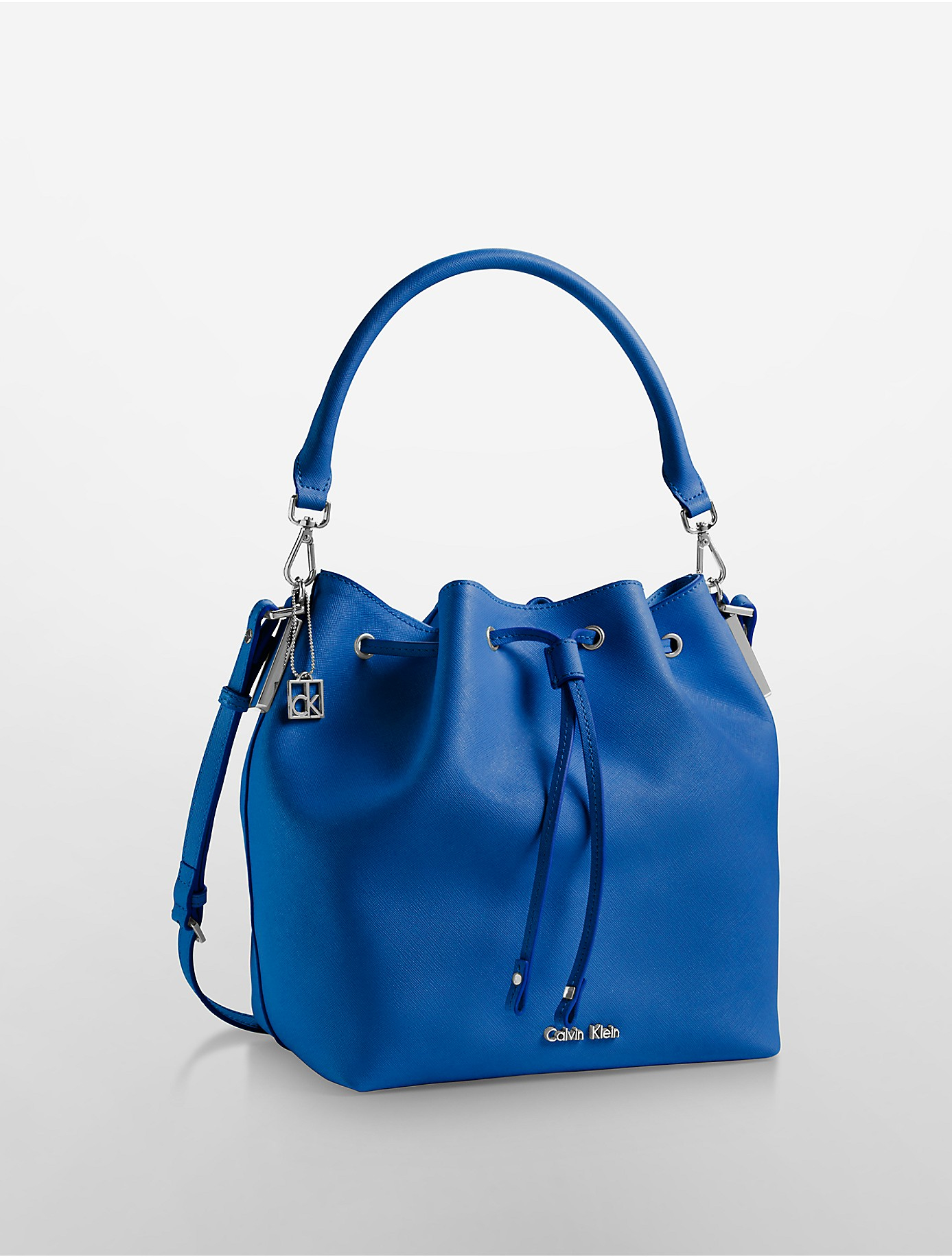 blue calvin klein bag