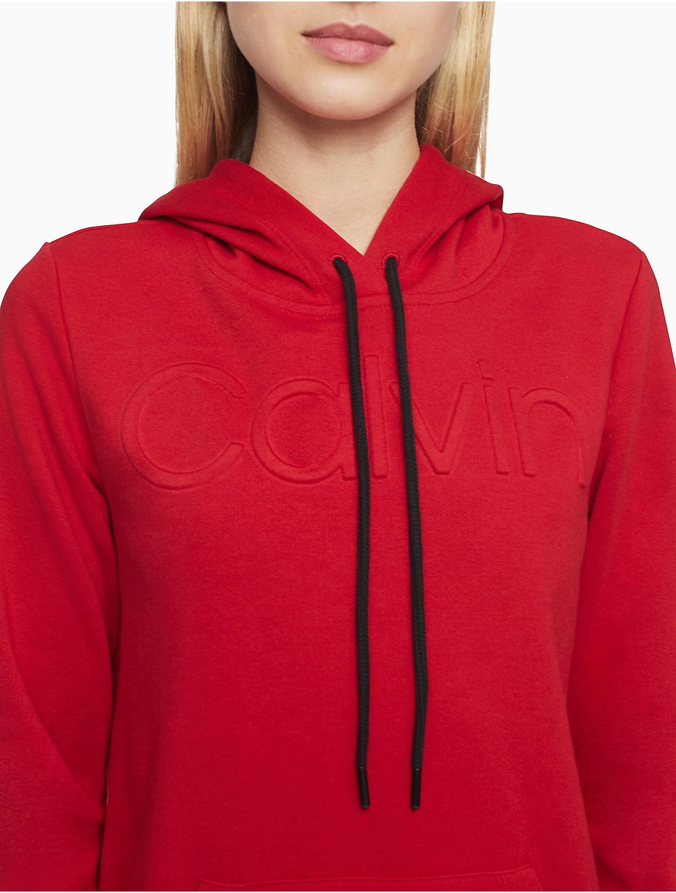 red hooded sweatshirt dress