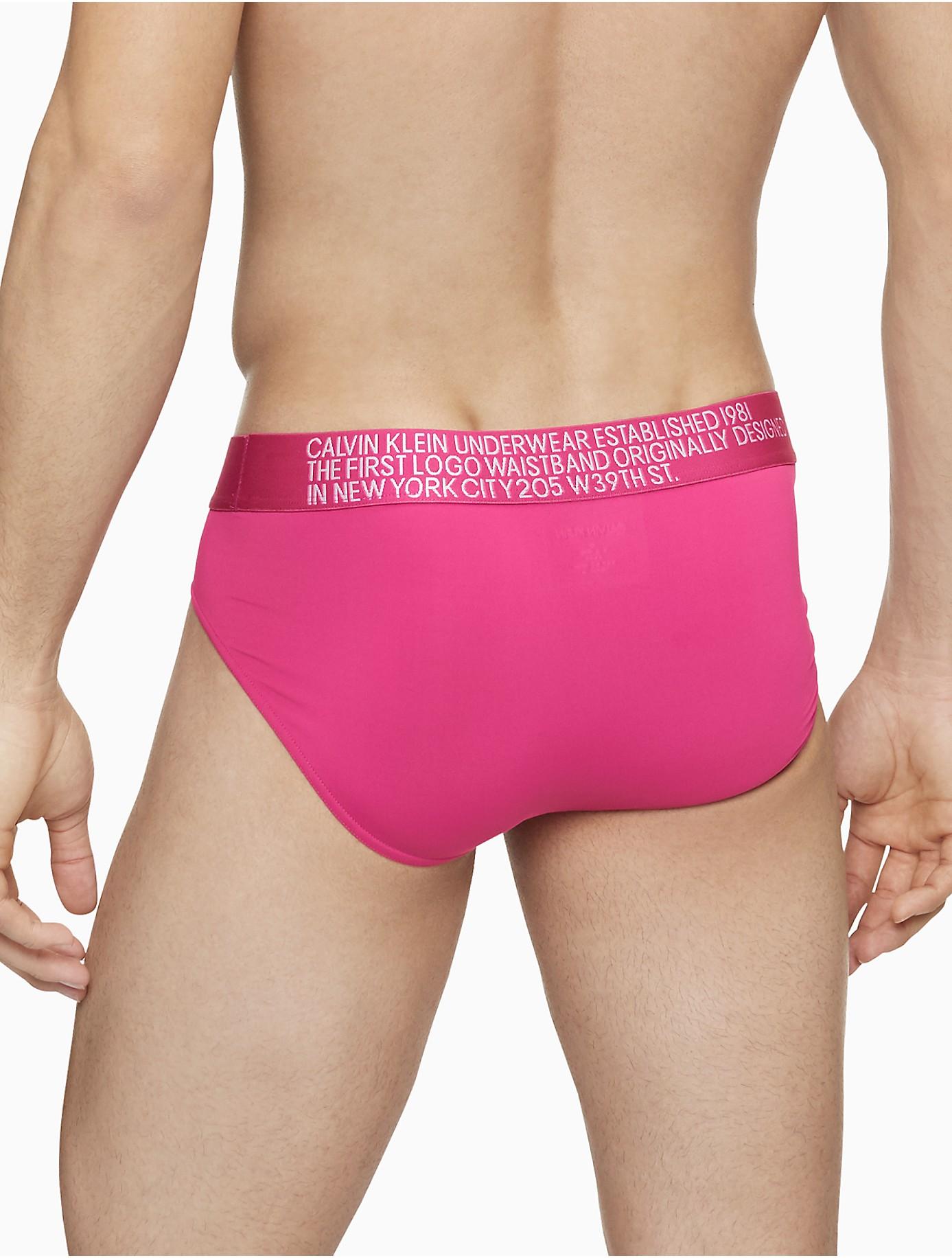 Calvin Klein Synthetic Statement 1981 Micro Hip Brief in Pink for Men | Lyst