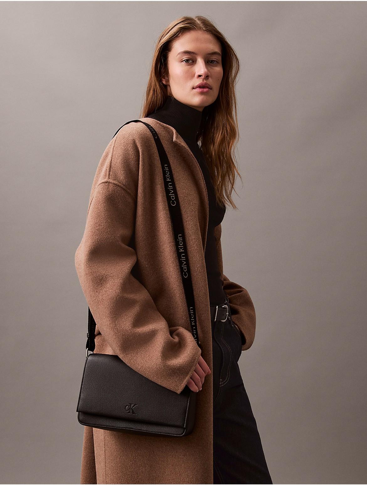 Calvin klein flap crossbody hotsell