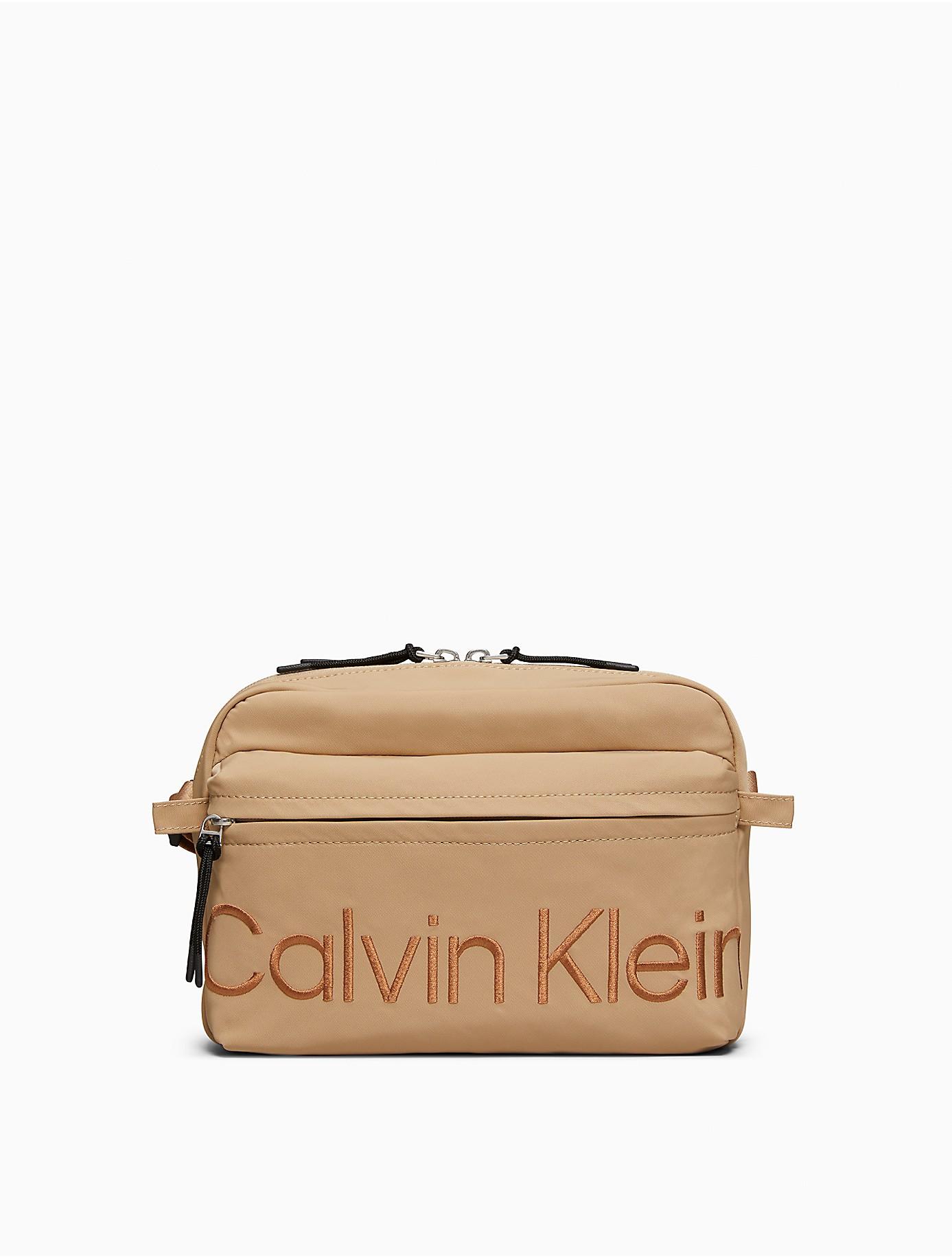 Calvin Klein Naturals Smooth Nylon Flight Bag for Men