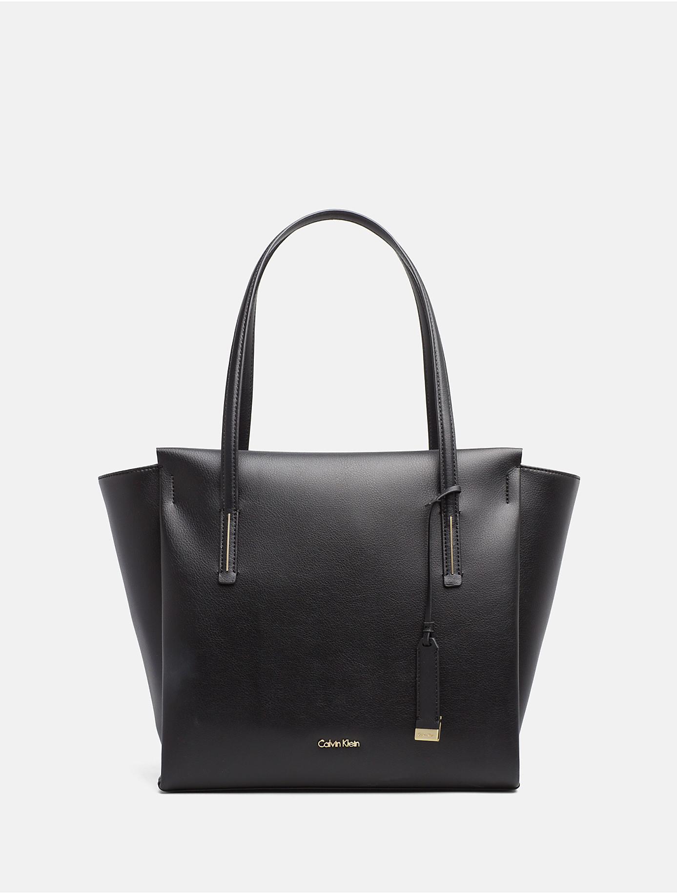 calvin klein large shopper tote bag