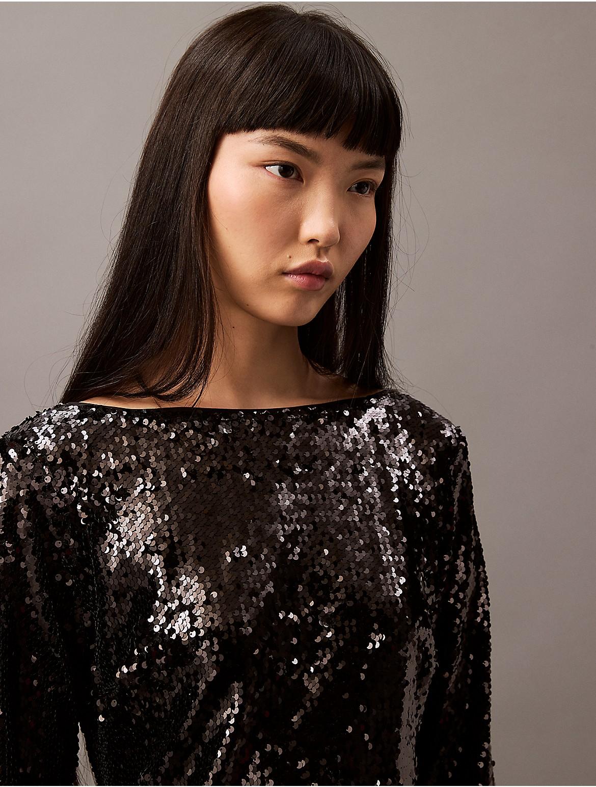 Calvin Klein Sequin Dresses for Women | Lyst