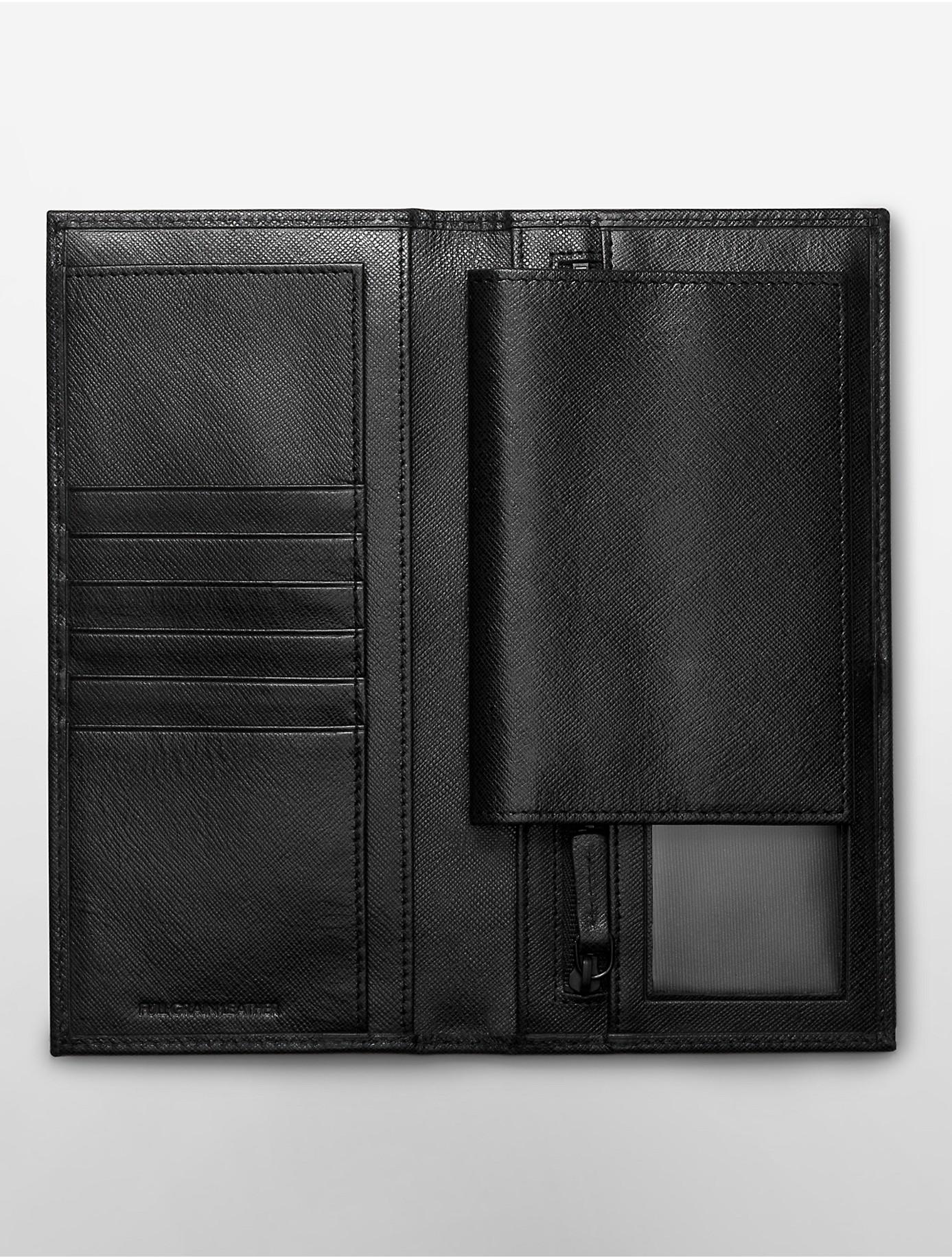 calvin klein passport wallet