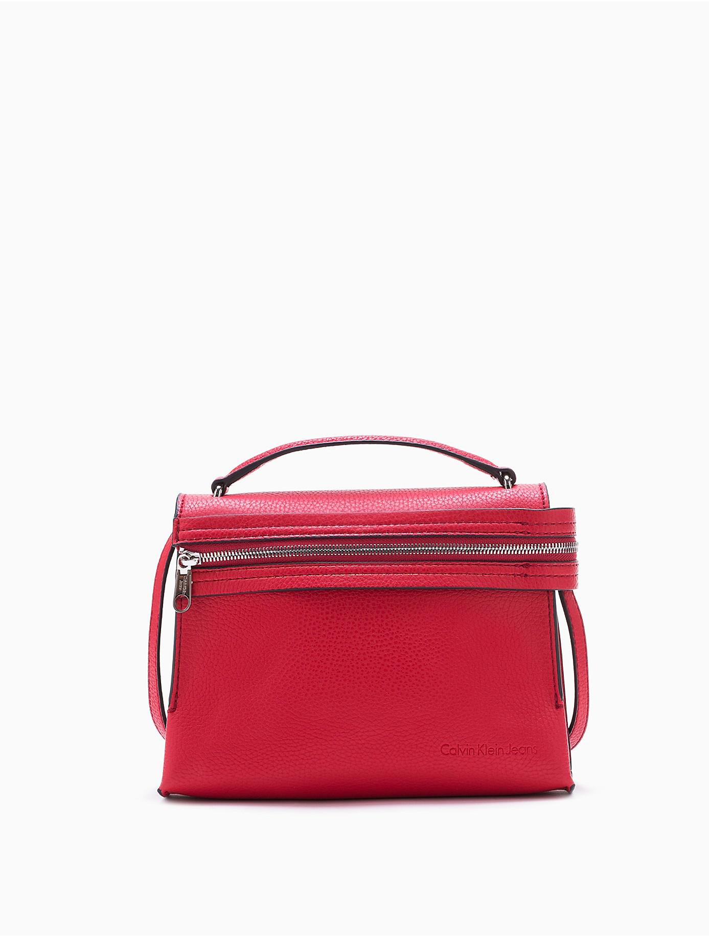 calvin klein crossbody bag red