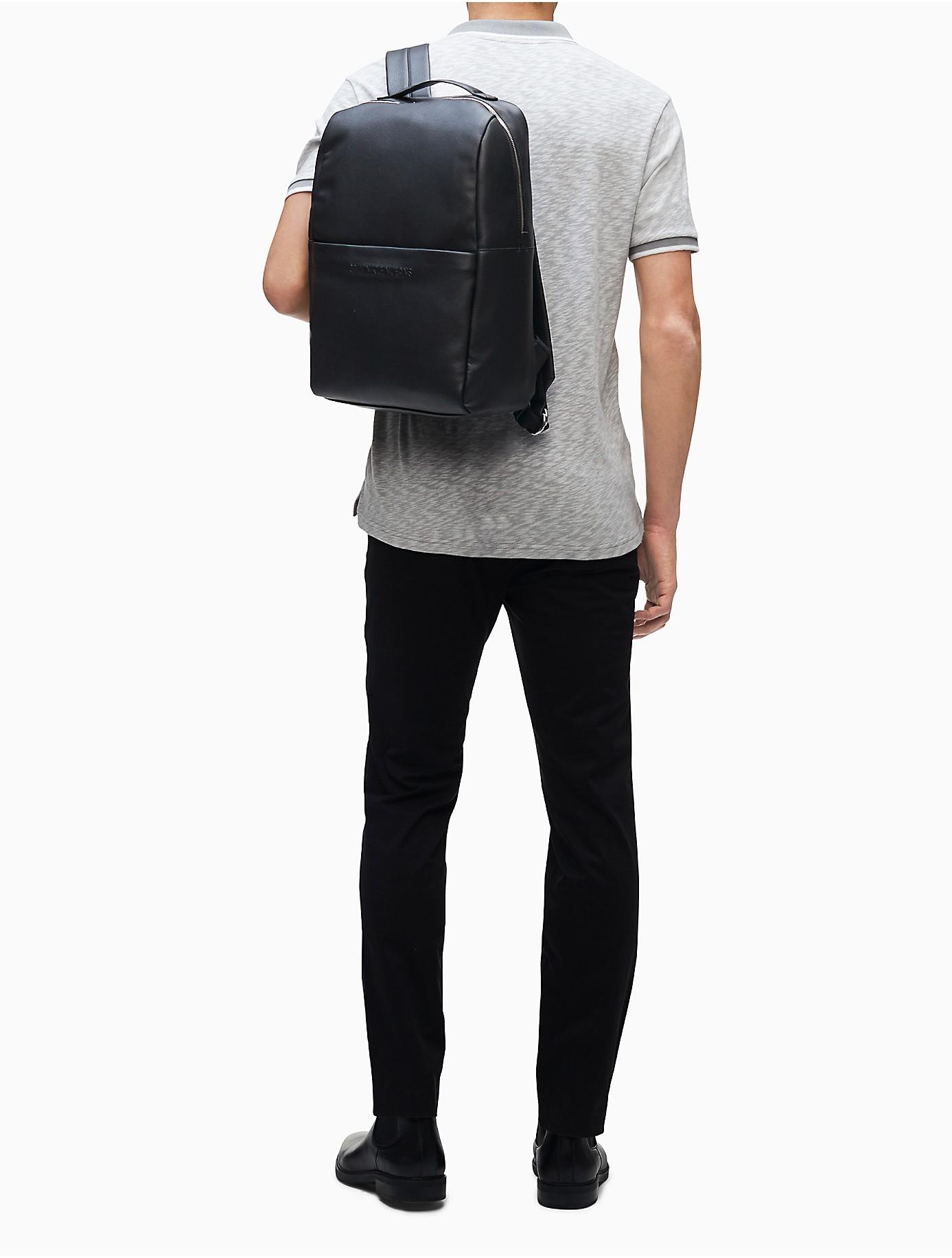 Calvin Klein Micro Pebble Backpack in Black for Men | Lyst