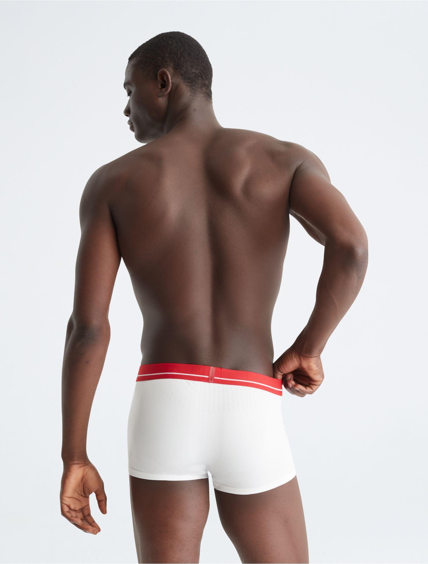 Calvin Klein Pro Fit Micro Low Rise Trunk in White for Men | Lyst
