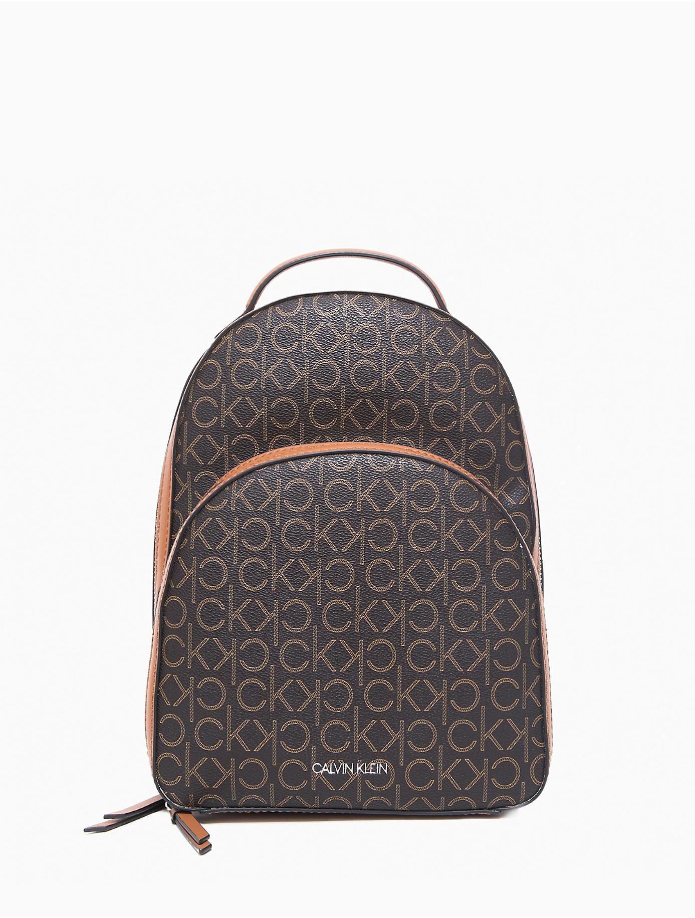 calvin klein logo backpack