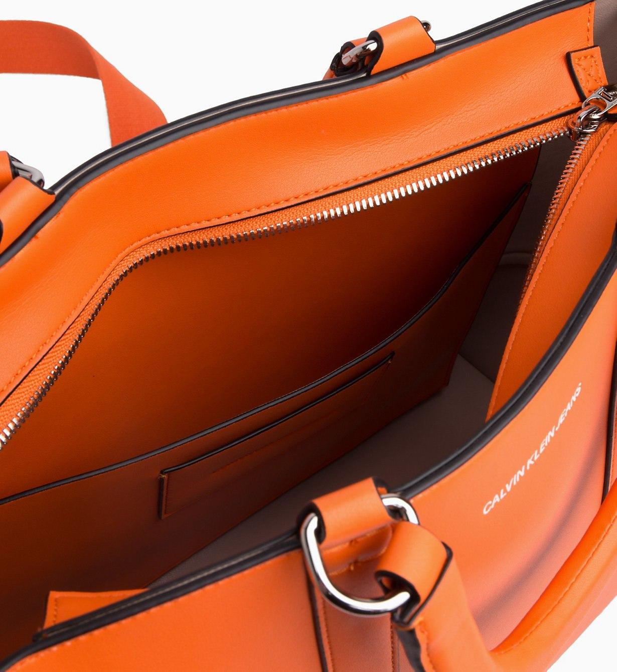 orange calvin klein bag