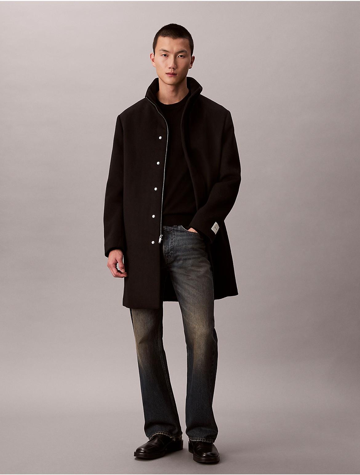 Car Coat Calvin Klein Tobacco Coat HOT Wool Coat Calvin Klein Mens Trench Coat Trench Coat Mens