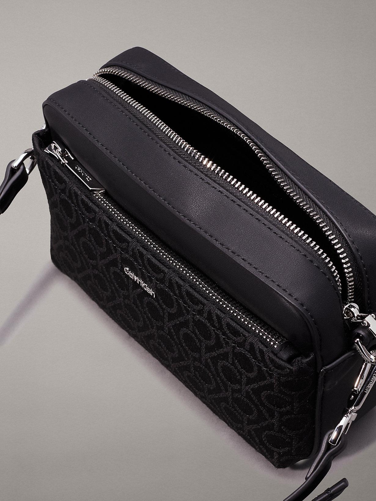 Calvin klein black and white purse hotsell