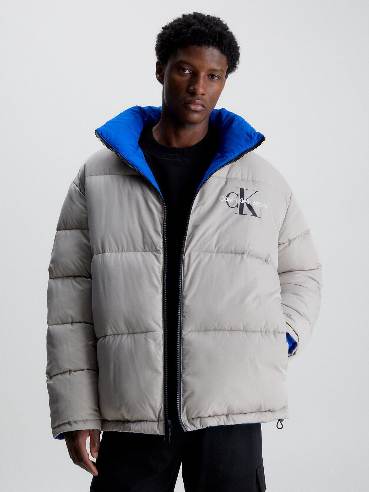 Calvin Klein Jeans LINED MONOGRAM REVERSIBLE - Winter jacket