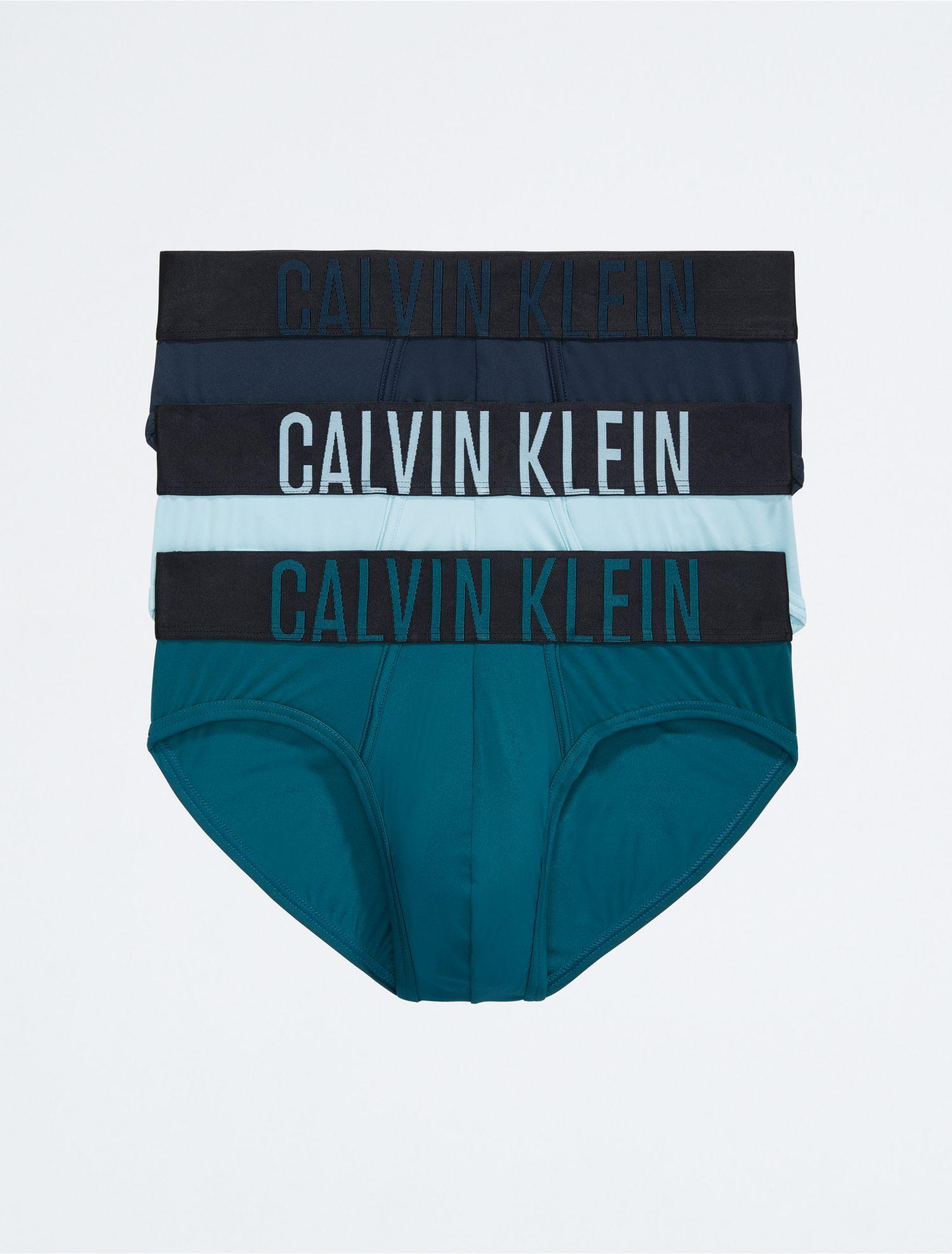 Calvin Klein Intense Power Micro 3 Pack Hip Brief In Blue For Men Lyst 2350