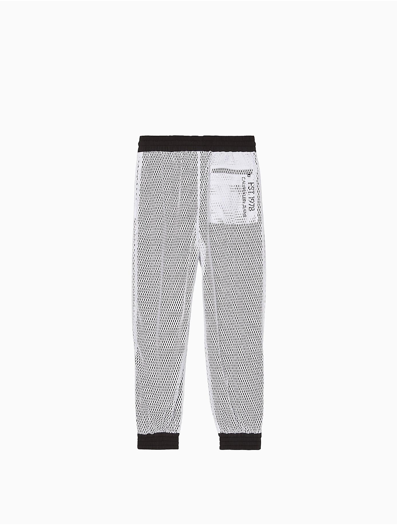 mesh track pants