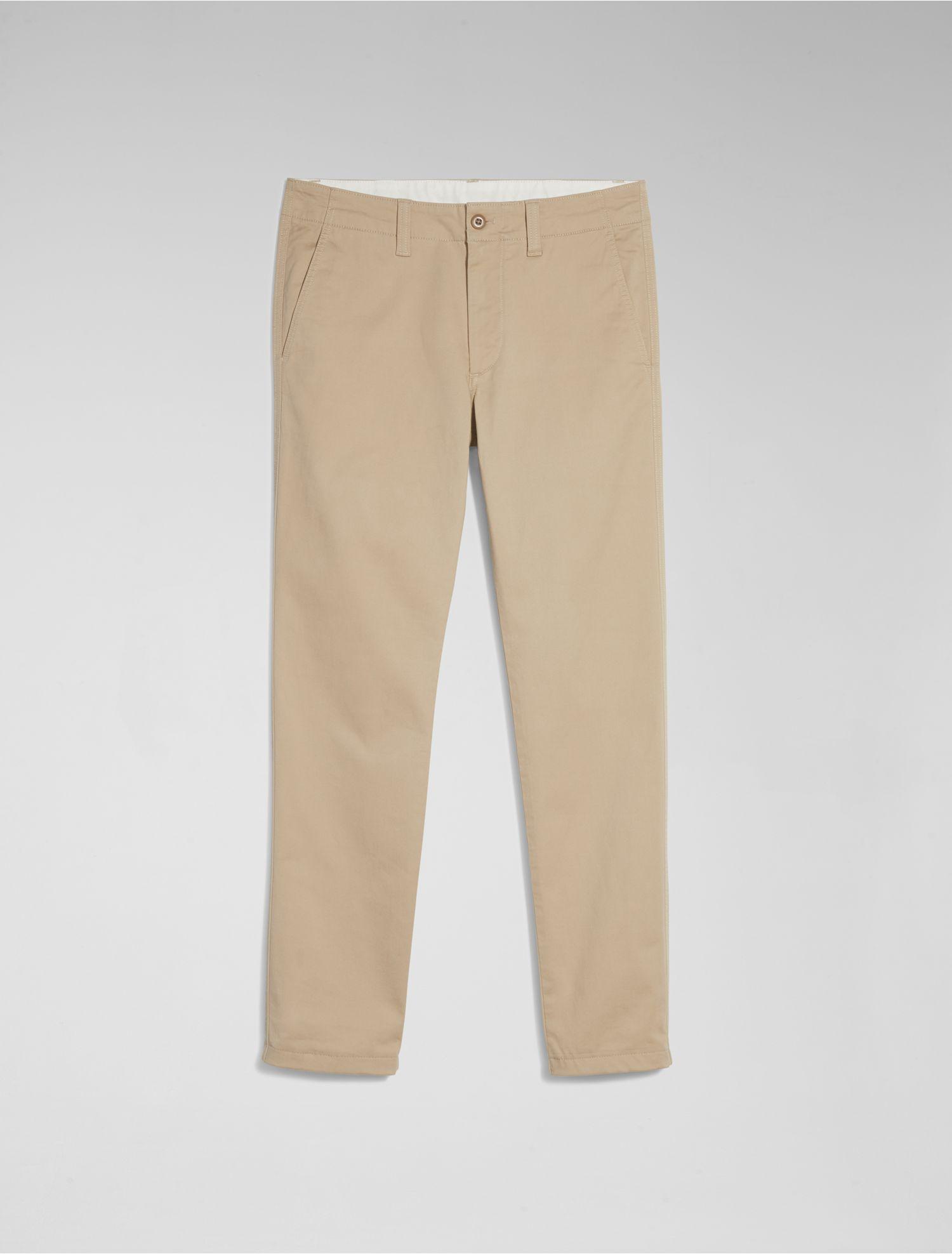 Calvin Klein Signature Chino in Natural for Men | Lyst