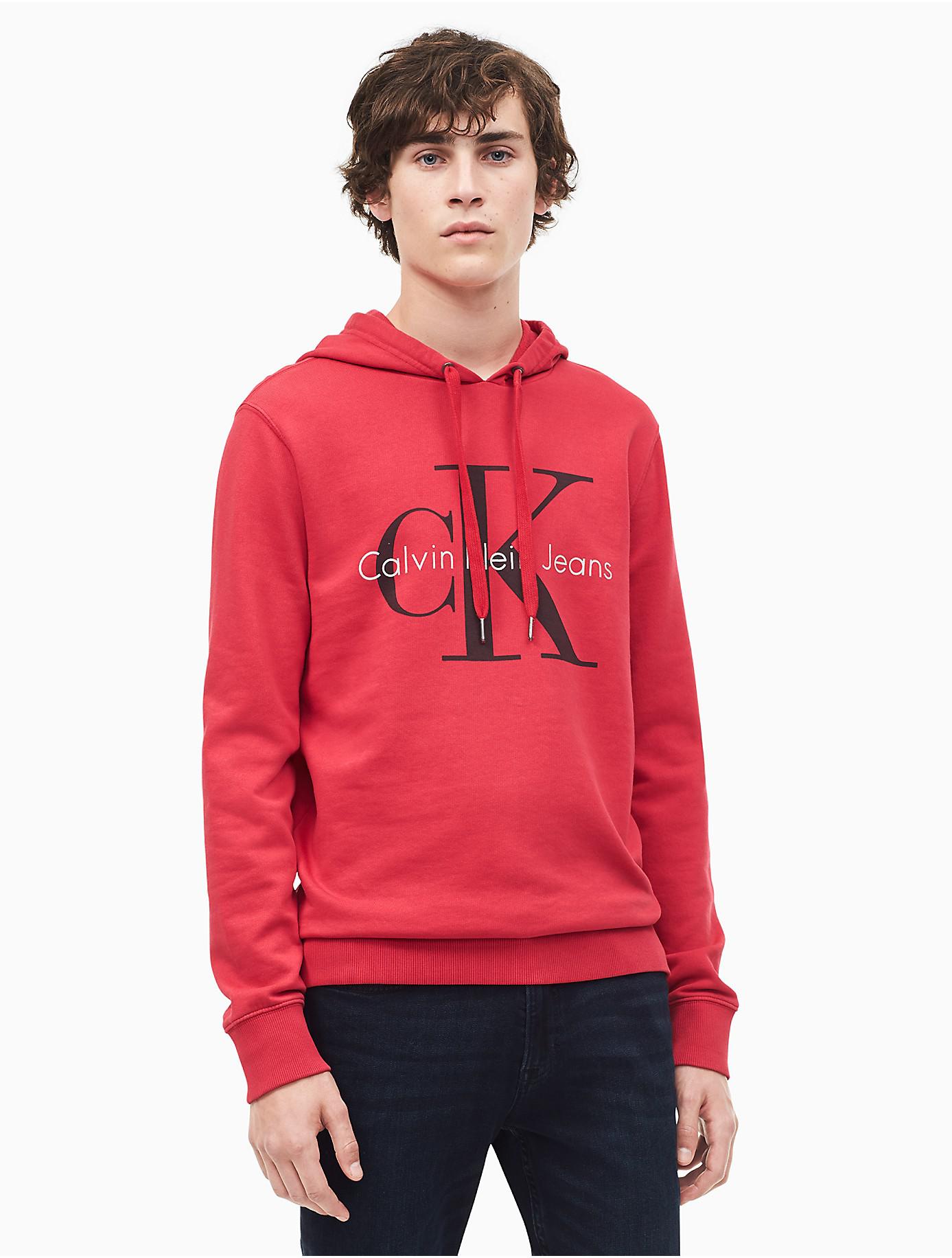 Calvin Klein Red Sweatshirt Store, 52% OFF | ilikepinga.com