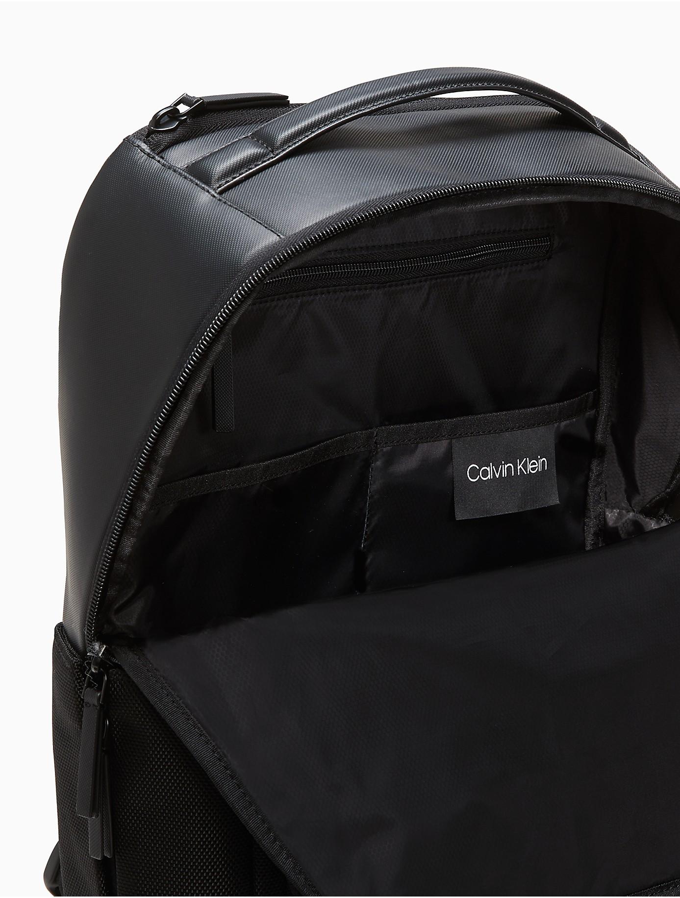 Calvin Klein Synthetic Tech Nylon Large Backpack in Black for Men | Lyst