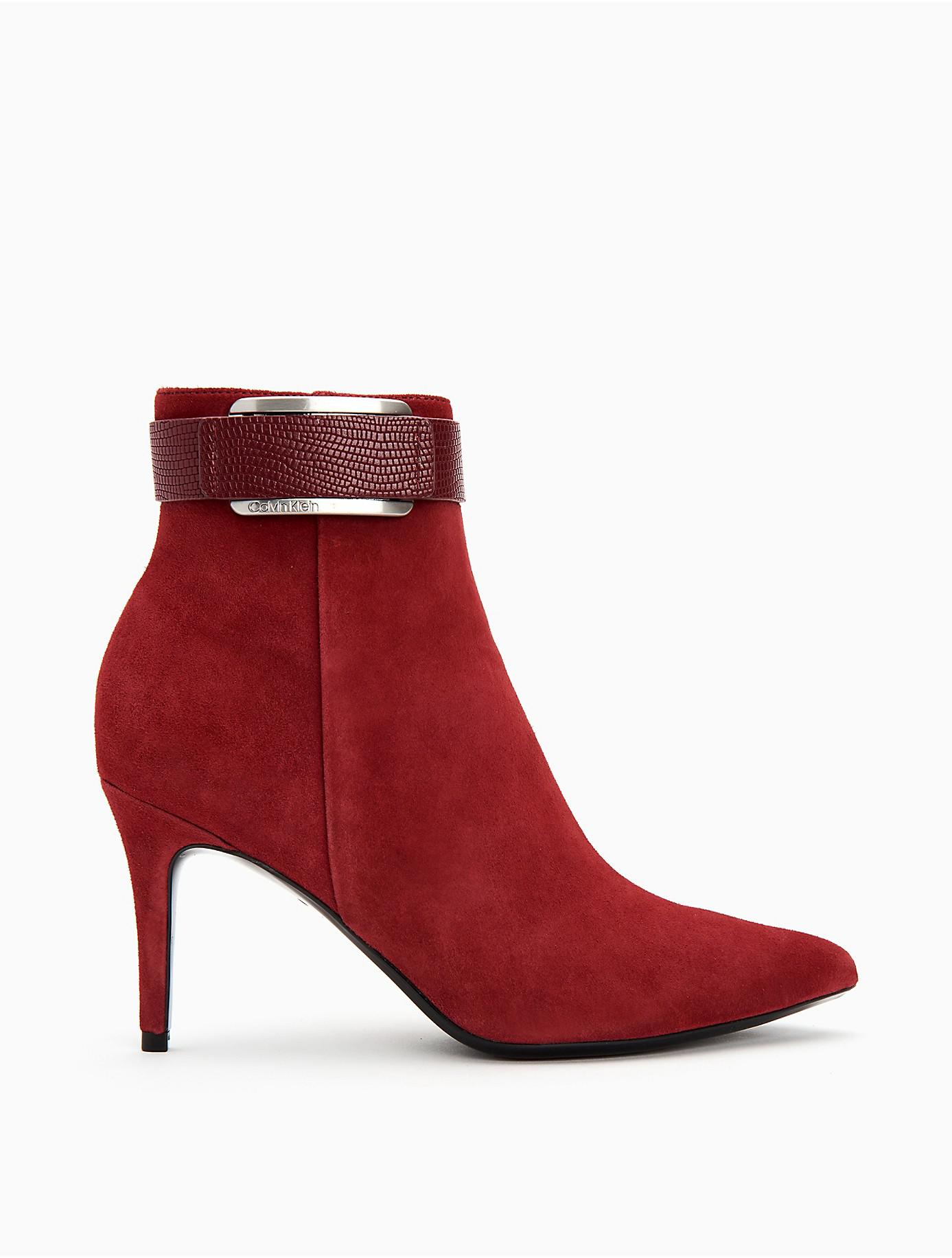 calvin klein georgene booties