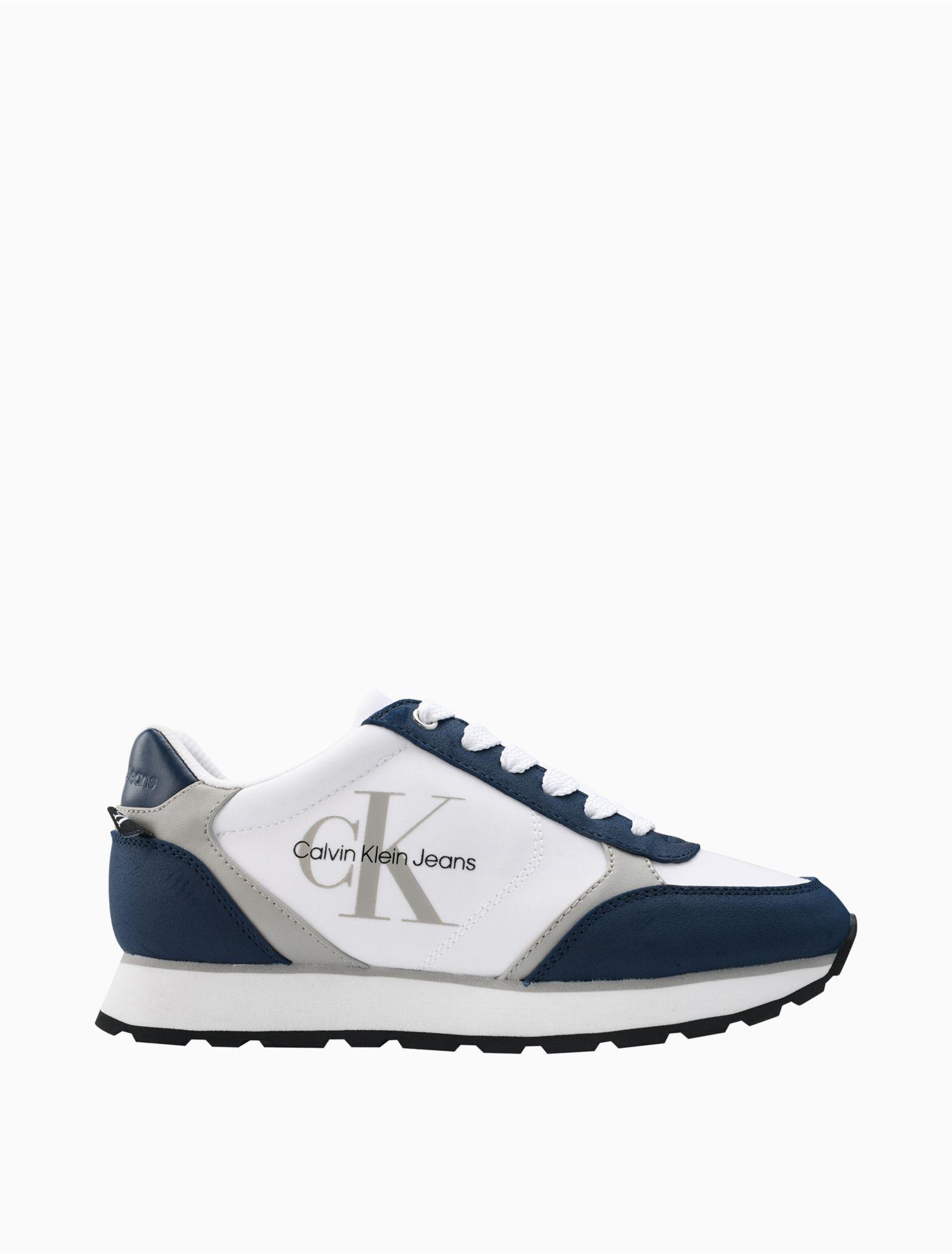 Calvin Klein Cayle Logo Sneaker in Blue | Lyst