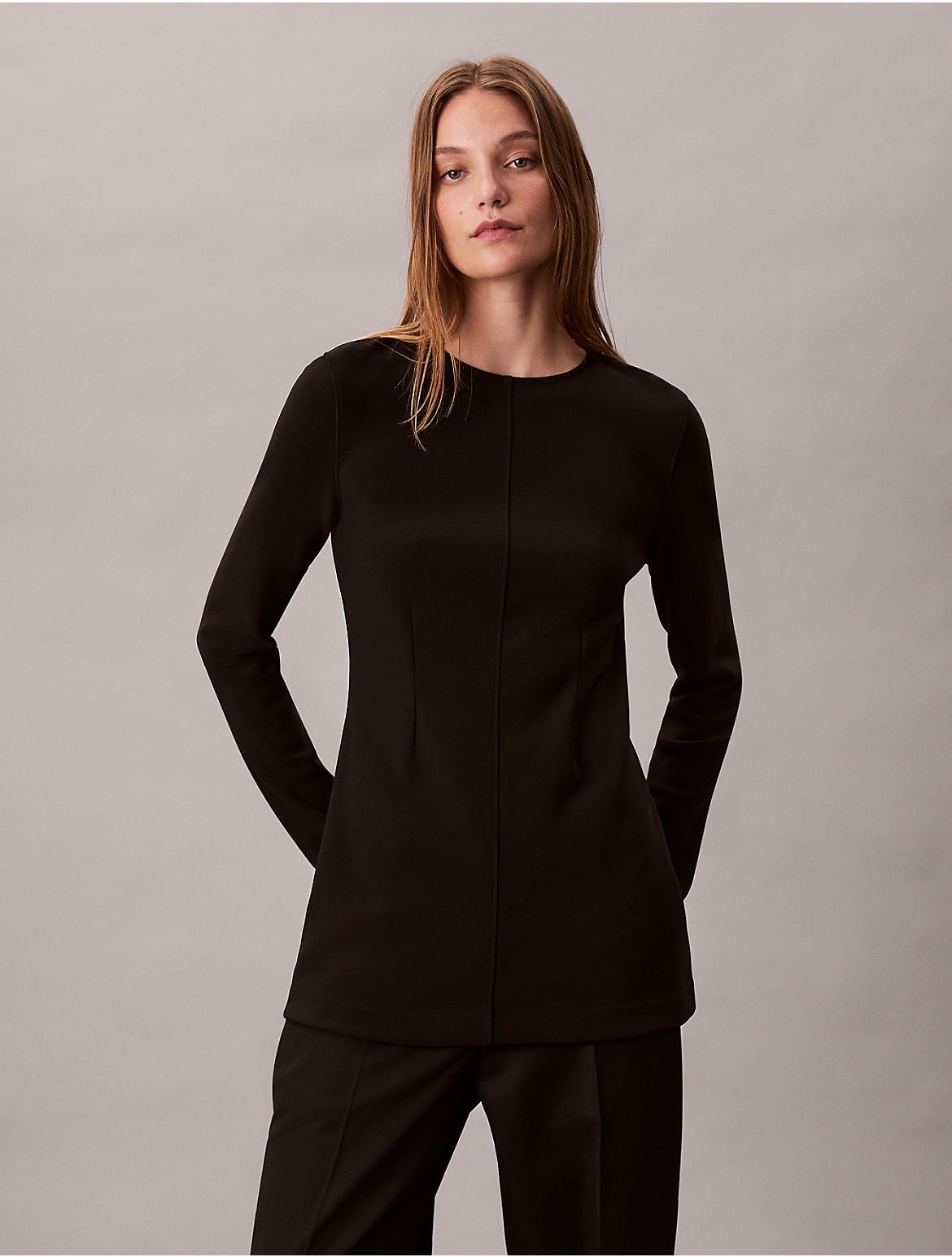 売れ筋商品|||カルバンクライン カットソー トップス レディース Women's Pliss Long-Sleeve Top Warm Olive 楽天市場】【SALE 40％OFF】Calvin Klein Performance(カルバン