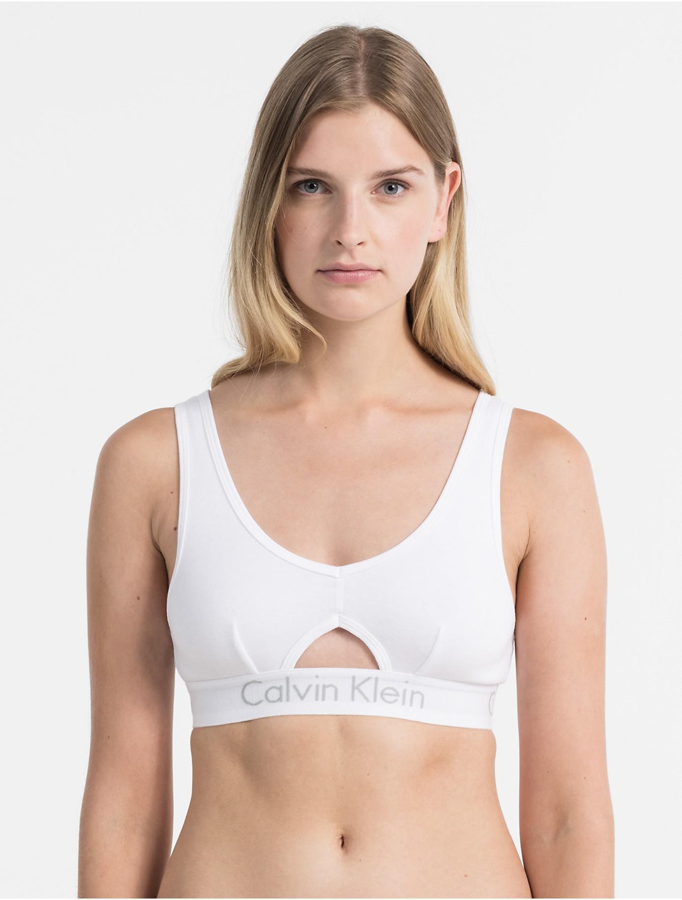 calvin klein cut out bralette