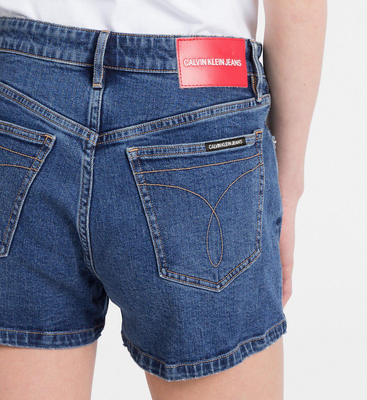 calvin klein high waisted shorts