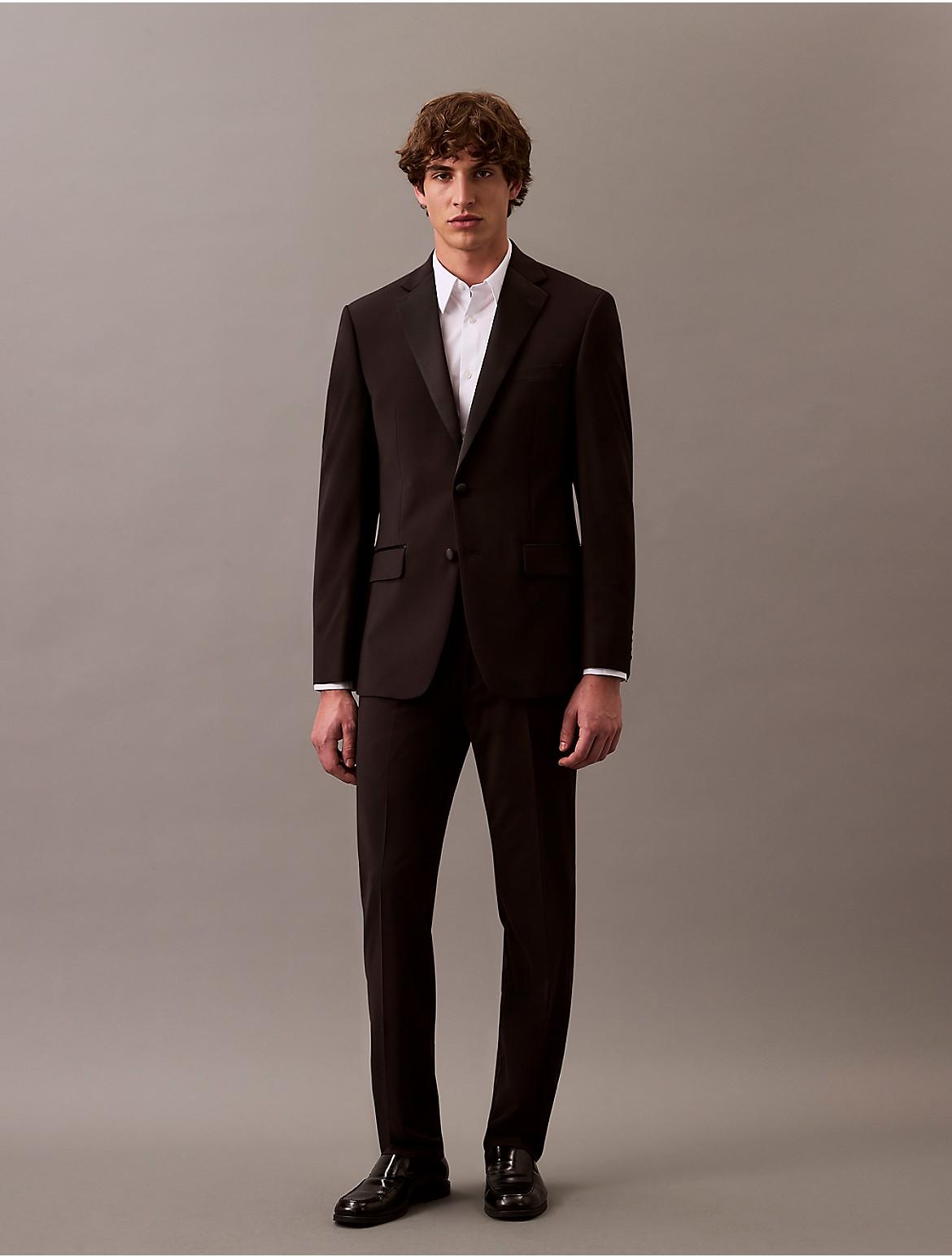 slim fit dress slacks Calvin Klein Extreme Fit Mens Tapered Dress Pant – NorthBoys main image 1