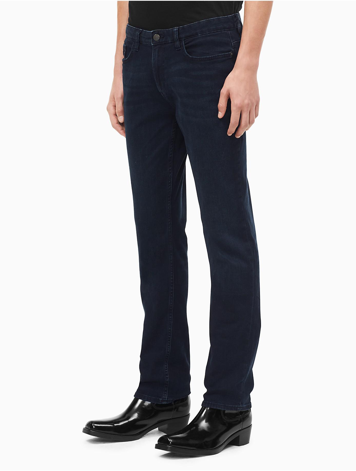 Calvin Klein Denim Straight Leg Osaka Blue Jeans for Men - Lyst