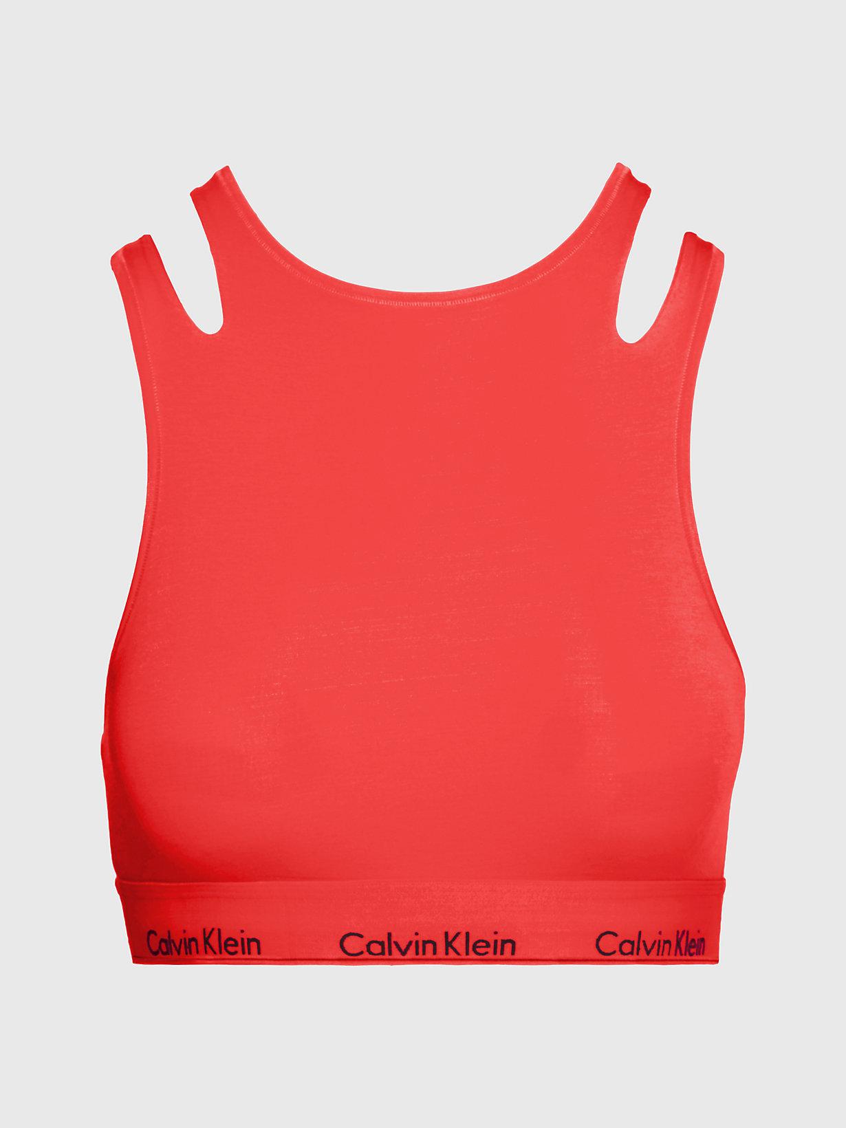 Femme Brassieres Sous Vêtement Brassiere Ck Rouge Brassière