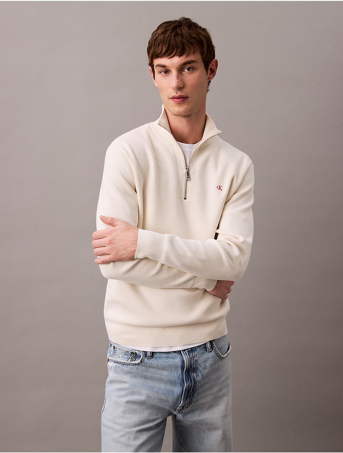 macys mens half zip sweater