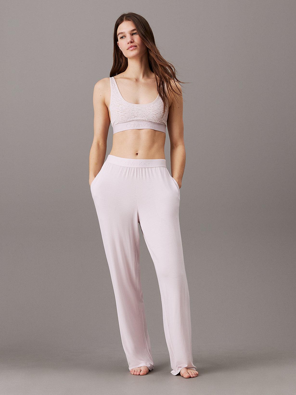 Calvin Klein Soft Modal Pyjama Pants in Pink Lyst UK