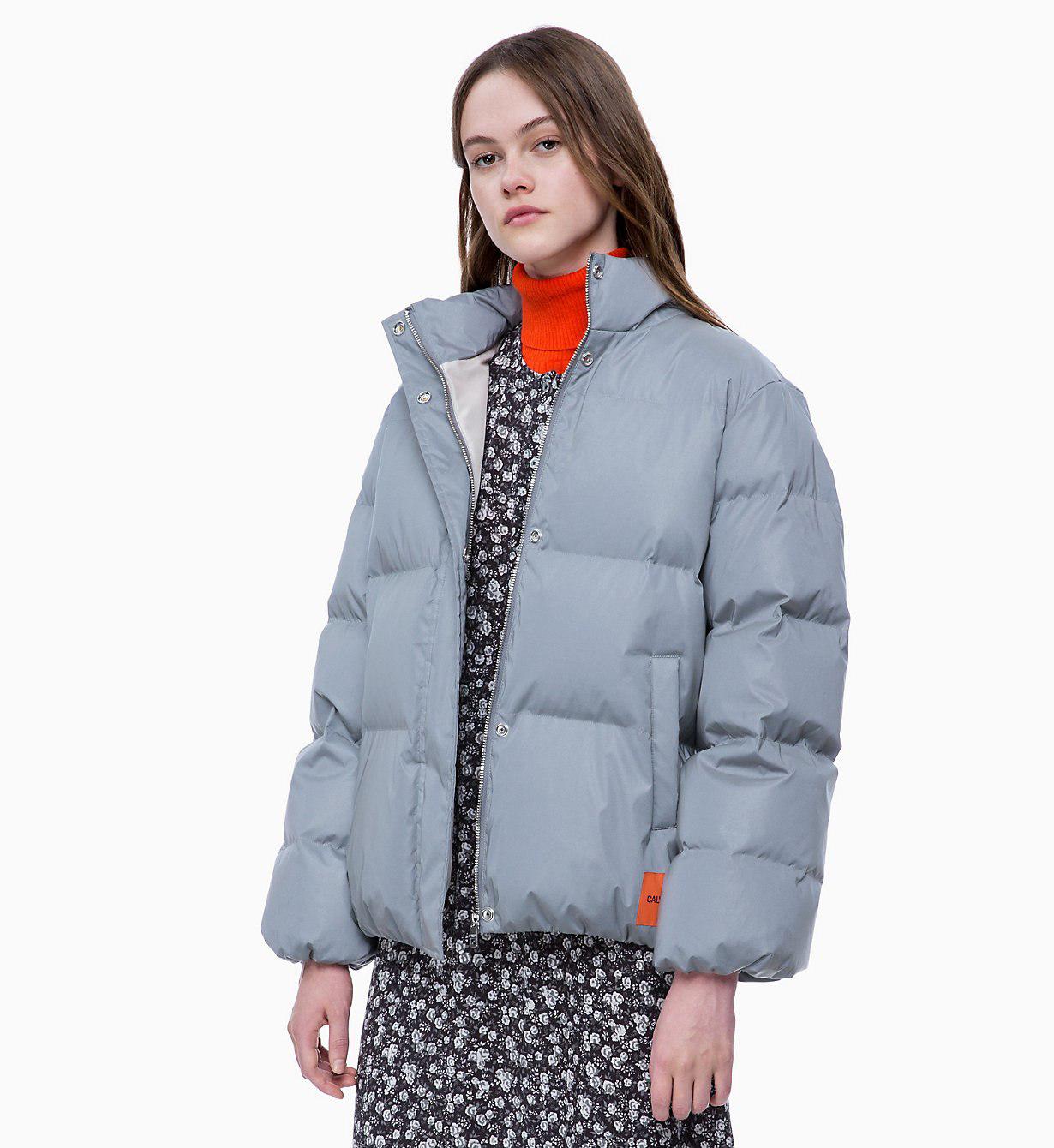 reflective puffer jacket calvin klein Shop Clothing & Shoes Online