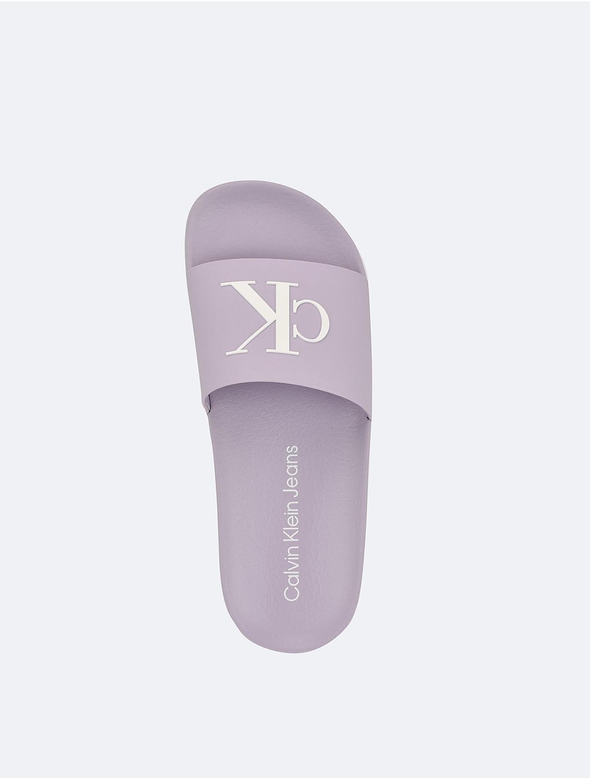 Calvin Klein Arin Slide in Purple Lyst