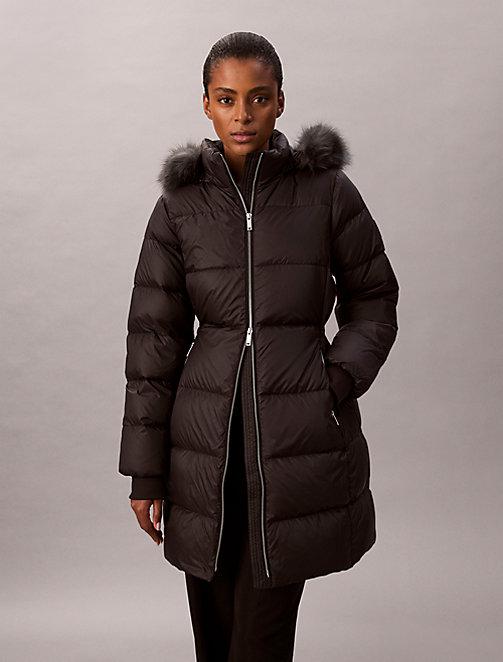 Puffer Calvin Klein Mantel Lang Long Parka Calvin Klein Jacke