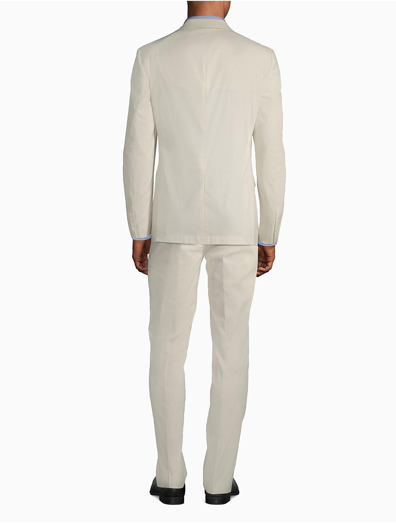Calvin Klein Slim Fit Linen Blend Suit Jacket for Men - Lyst