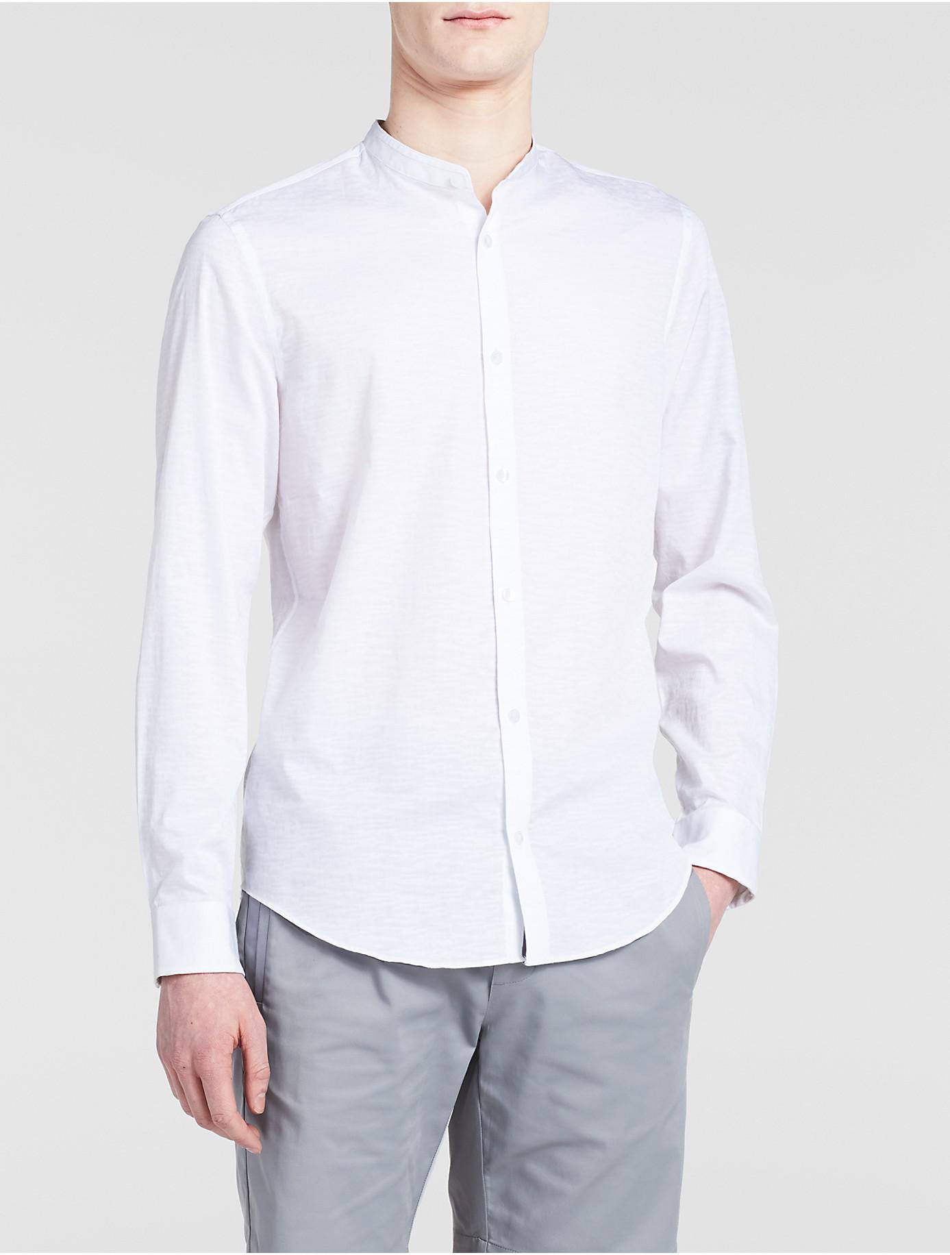 white camo dress shirt