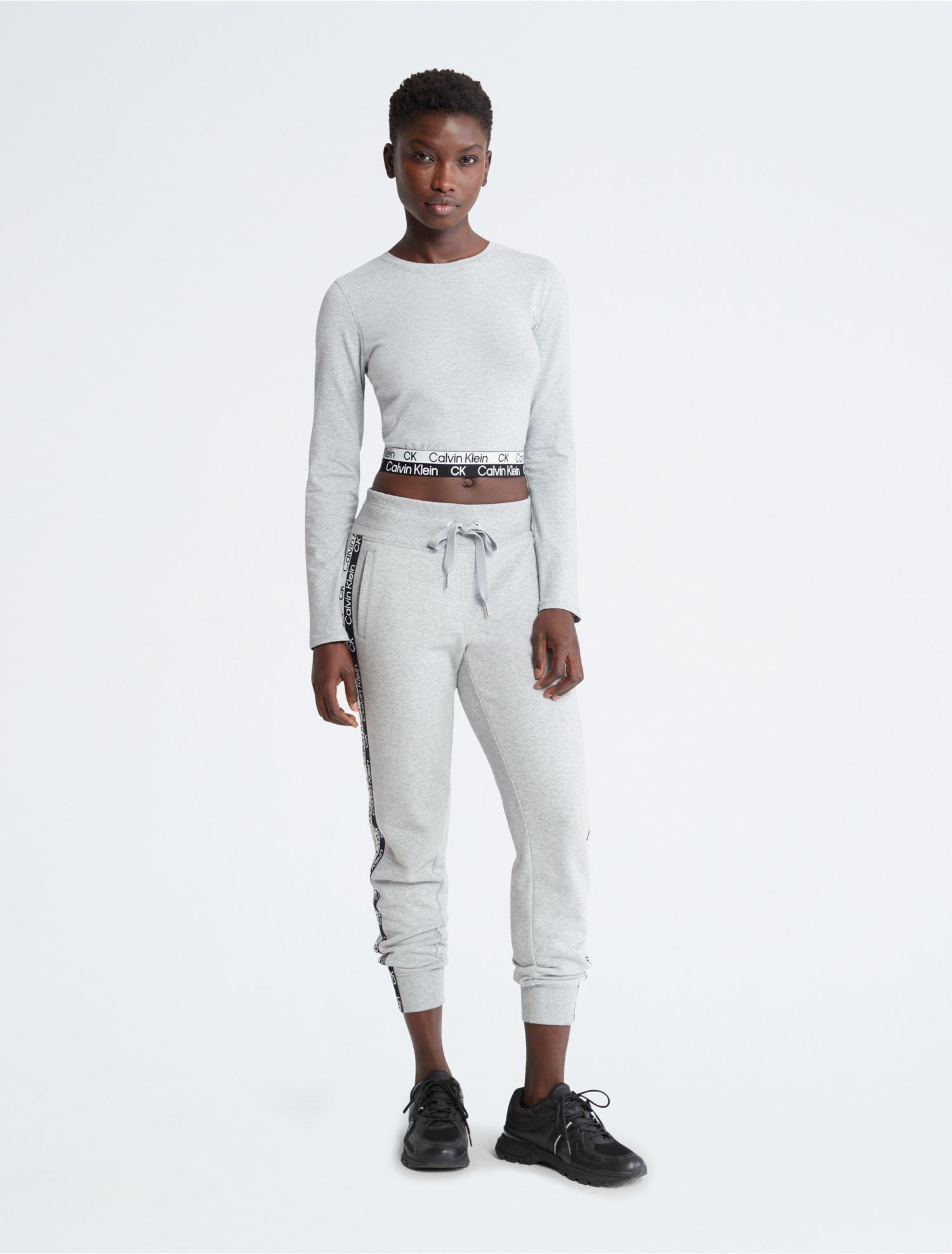 Logo Tape Drawstring Waist Joggers, Calvin Klein in 2023