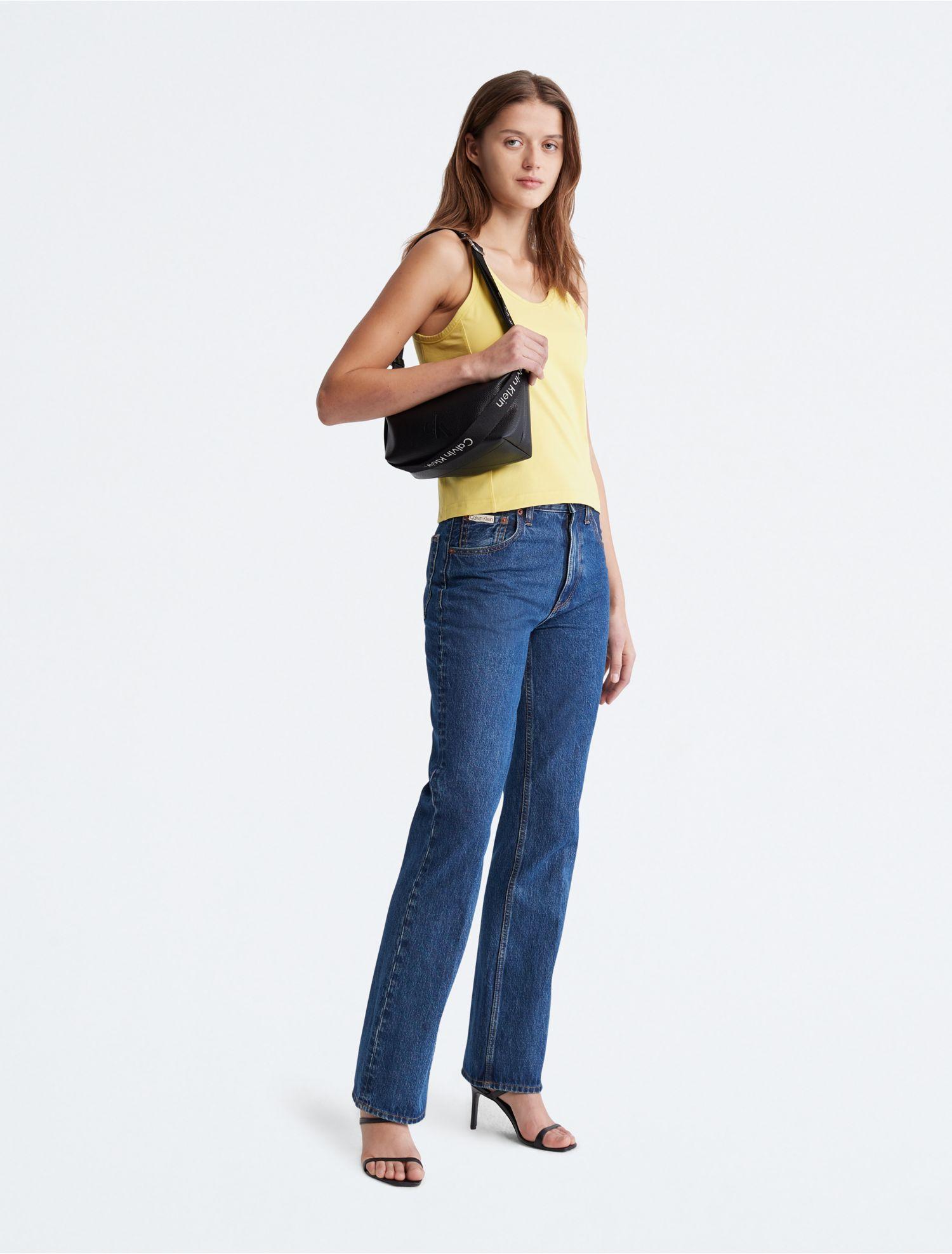 Calvin Klein Jeans nylon shoulder bag in green