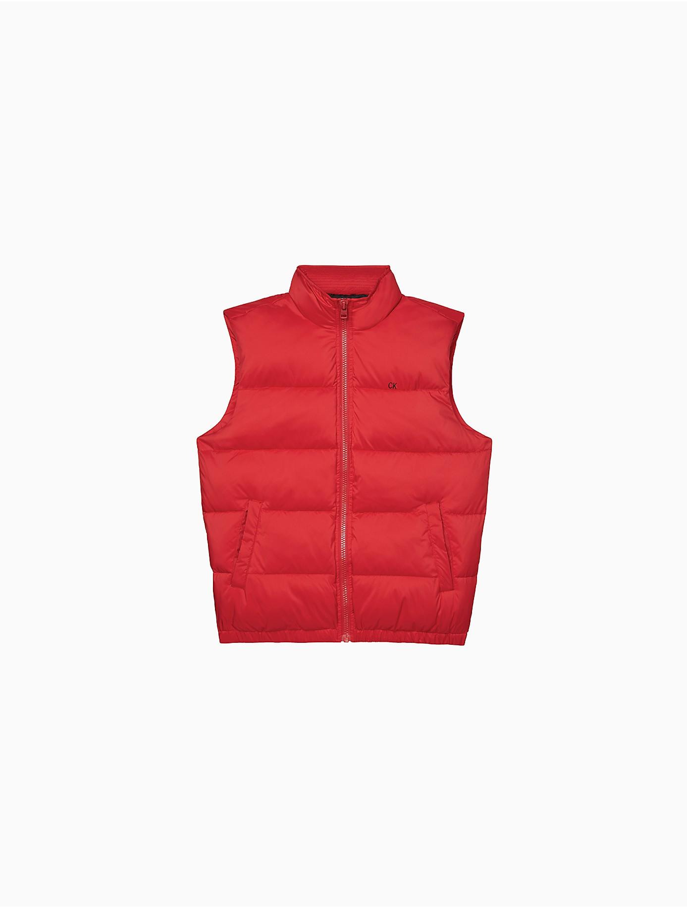 calvin klein red vest