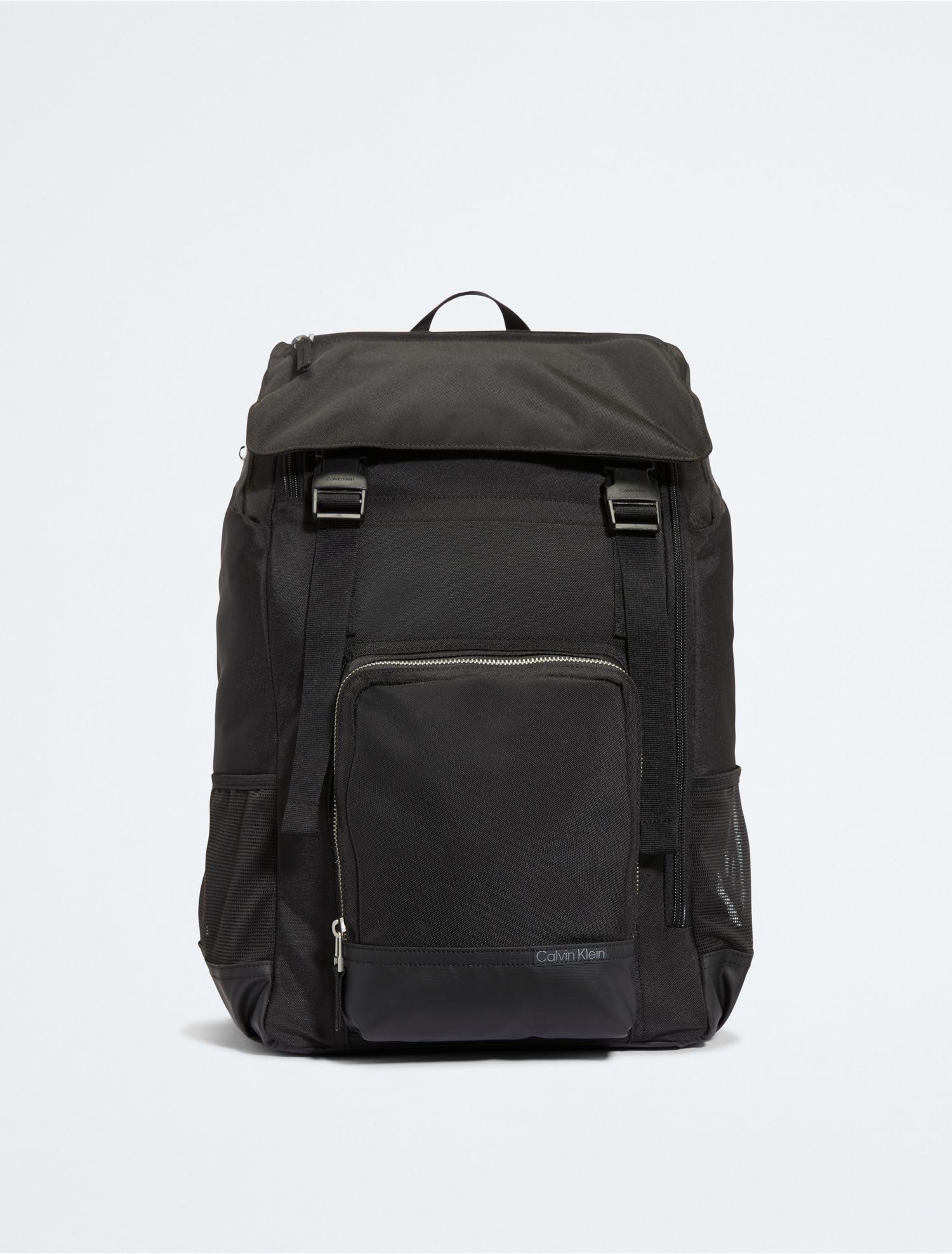 Calvin Klein Utility Backpack in Black for Men | Lyst