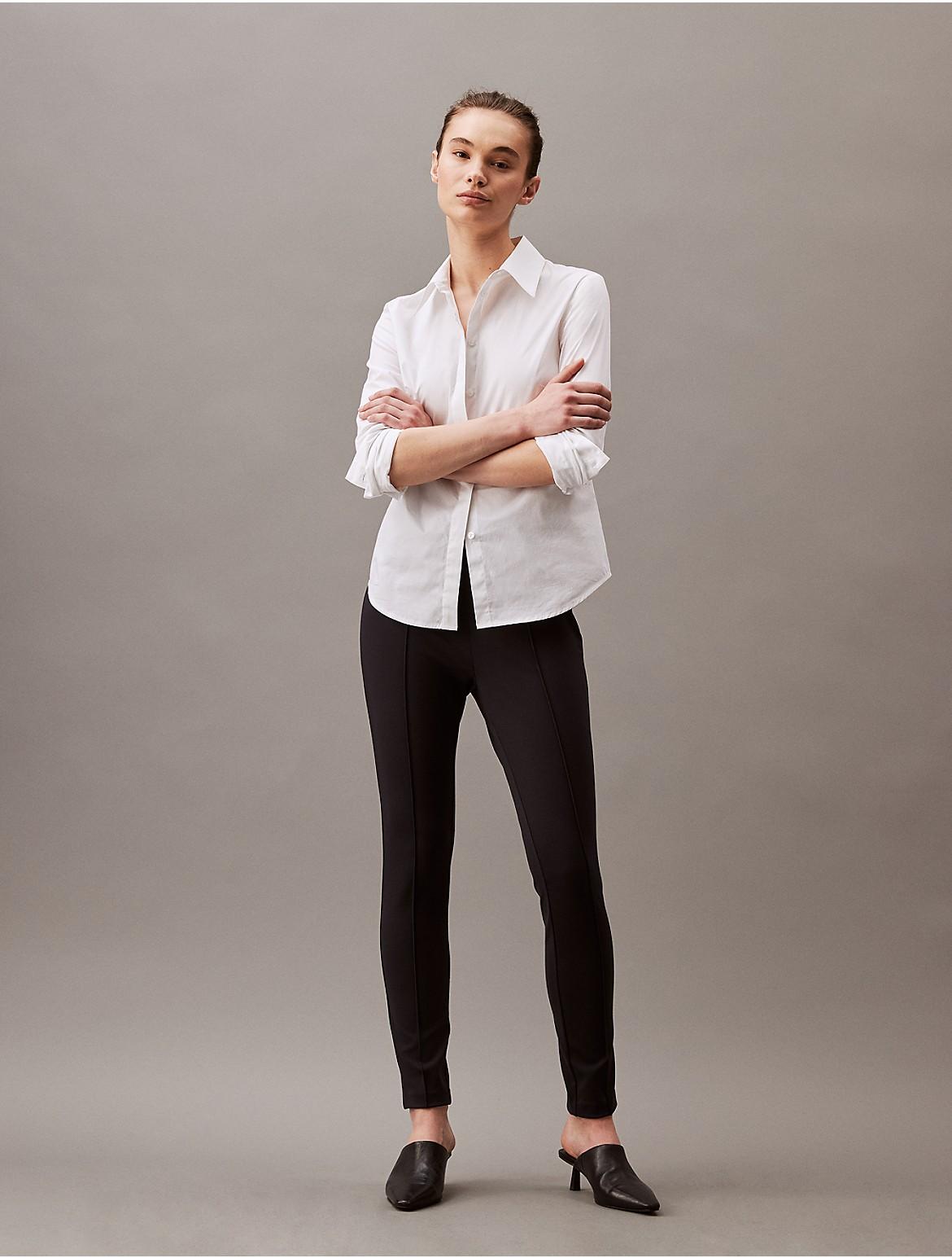 Calvin klein slim fit pants women's online