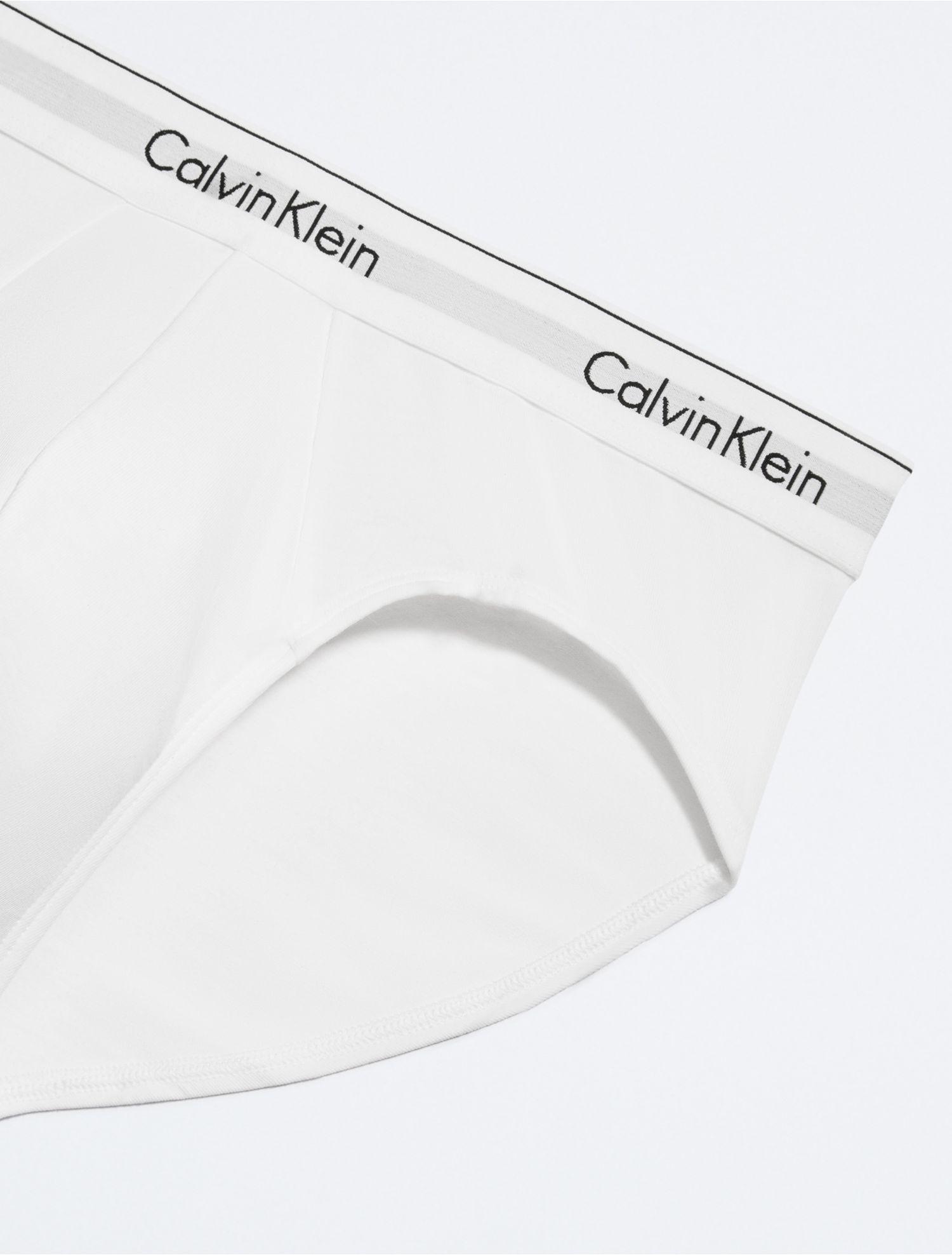 Watson's - Men's 100% cotton underwear, 3 pack hip briefs, white
