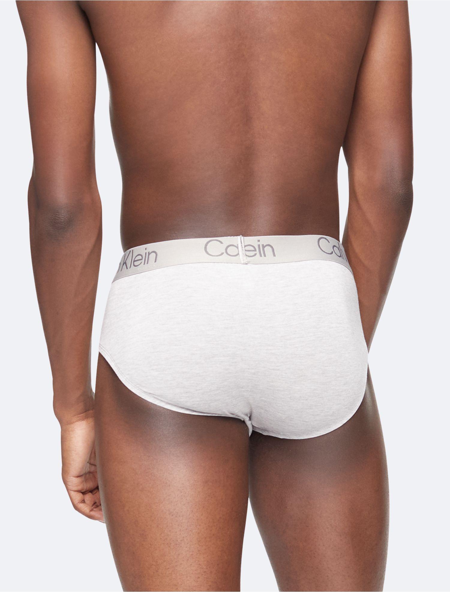 Calvin Klein Ultra-soft Modern 3-pack Hip Brief in Blue for Men | Lyst